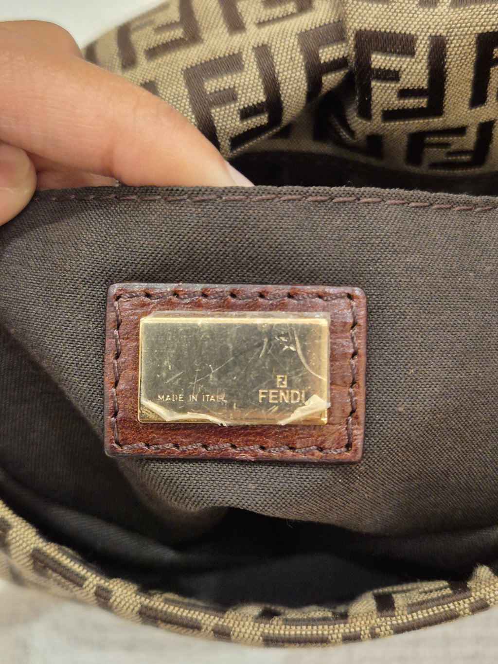 Fendi Vintage Crossbody FF