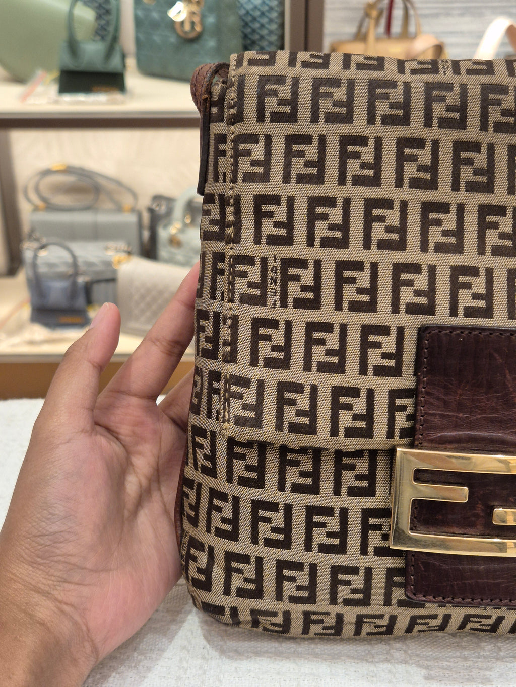 Fendi Vintage Crossbody FF