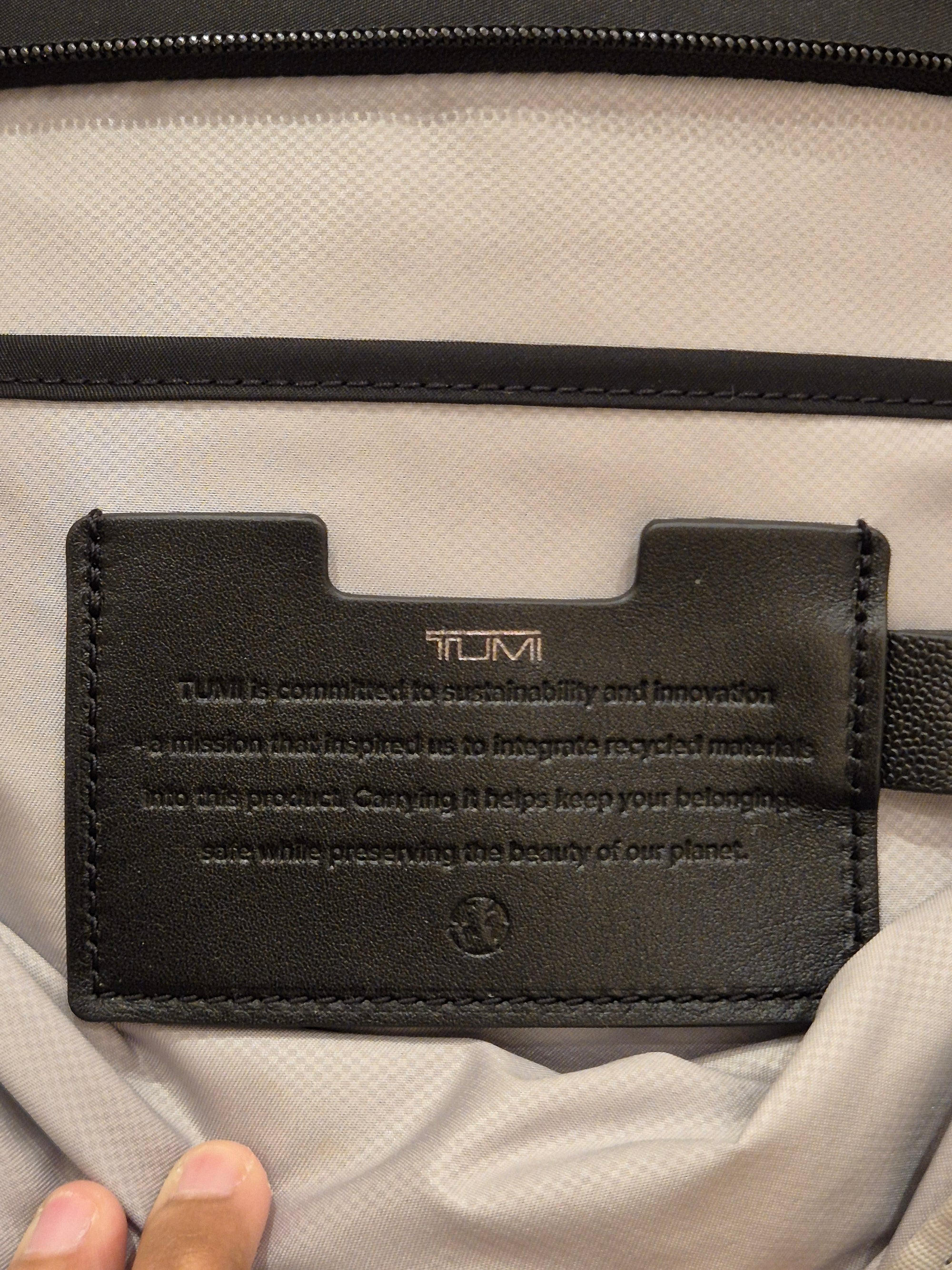 Tumi Backpack Black