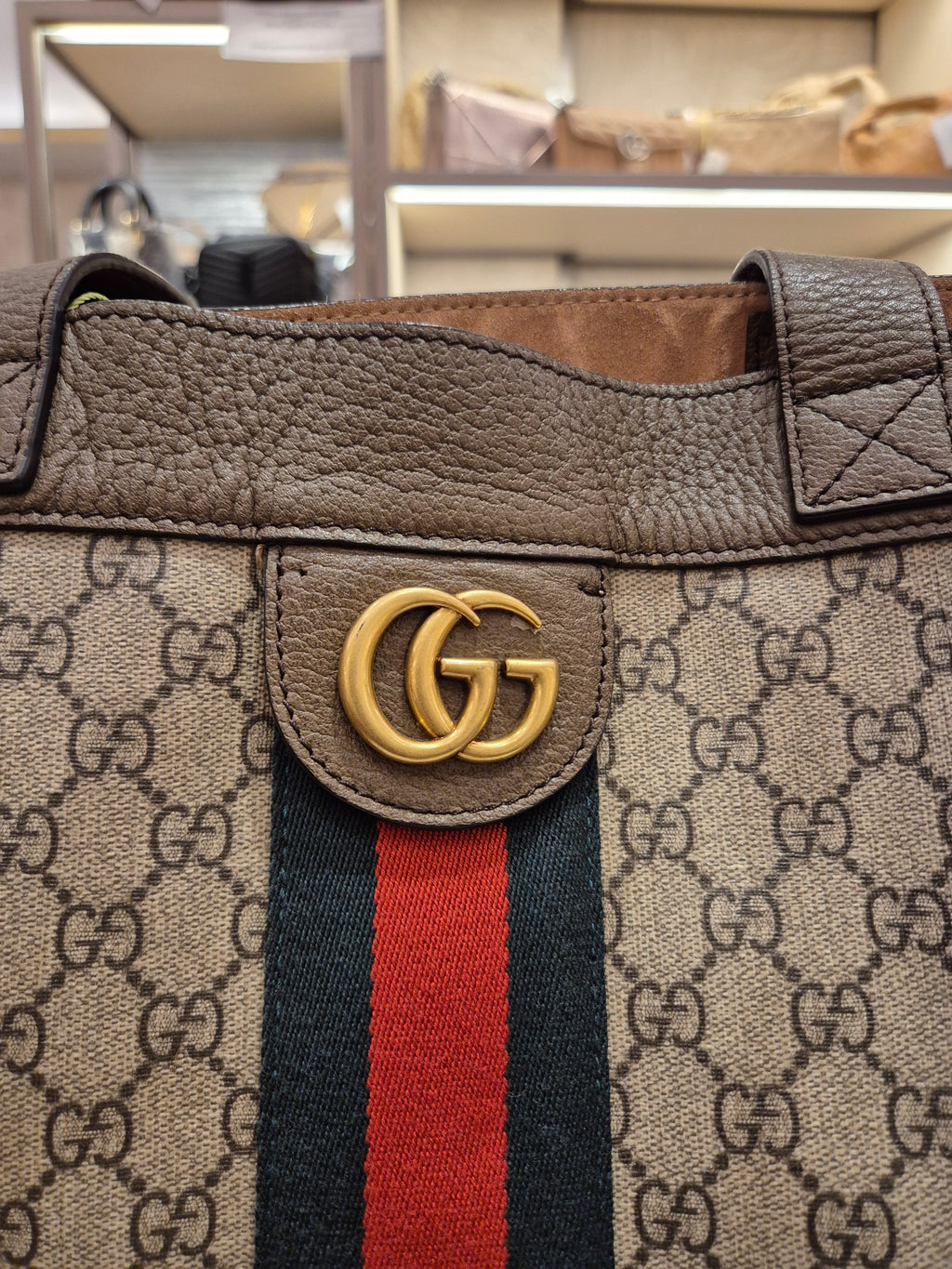 Gucci Ophidia Tote Bag Large