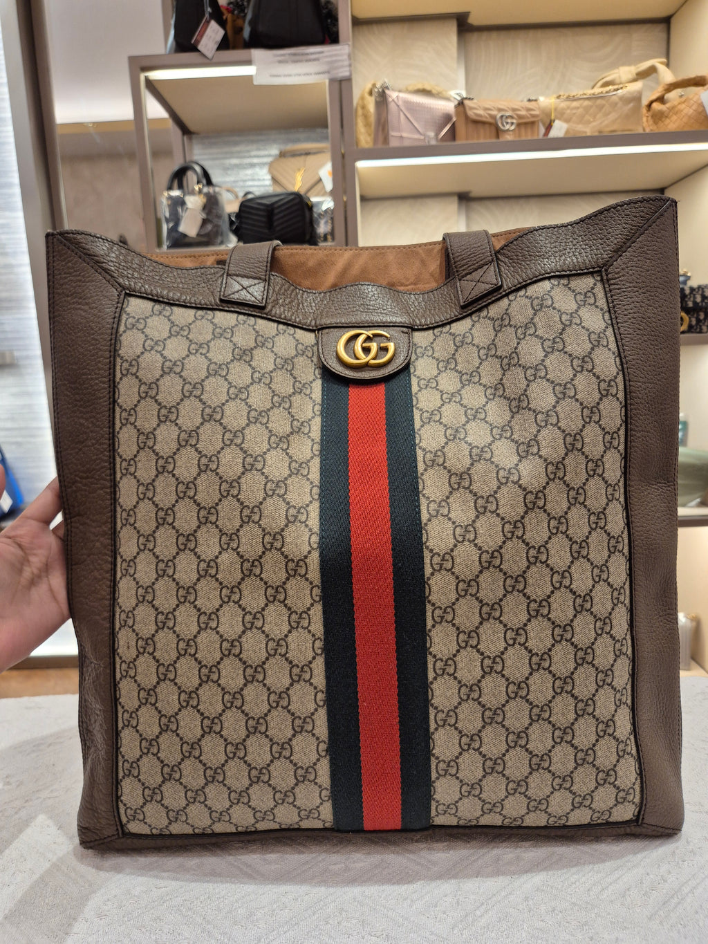 Gucci Ophidia Tote Bag Large