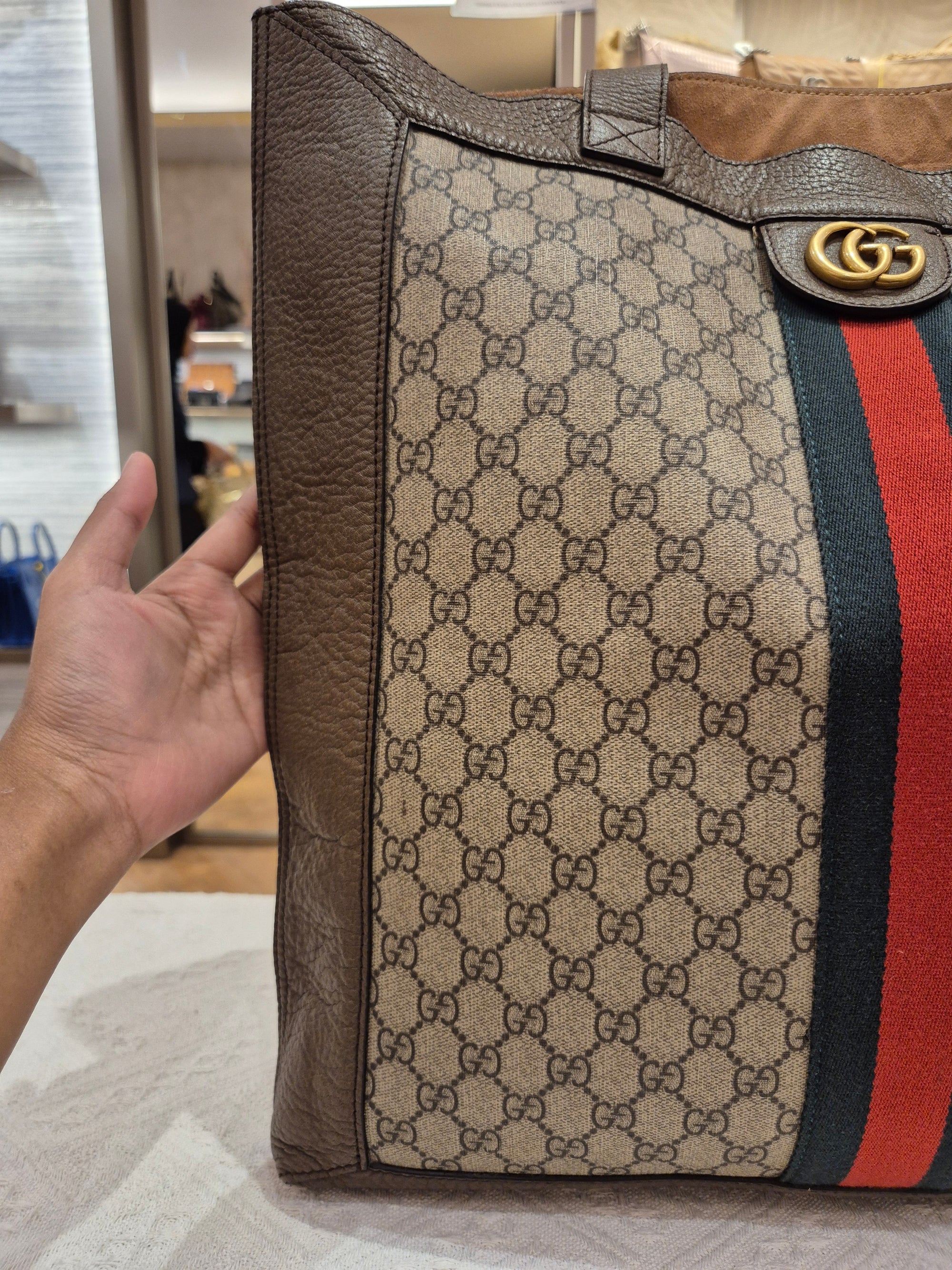 Gucci Ophidia Tote Bag Large