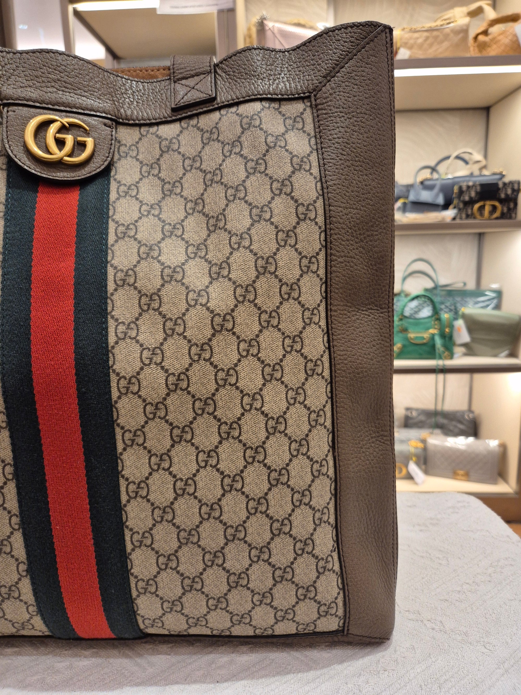 Gucci Ophidia Tote Bag Large