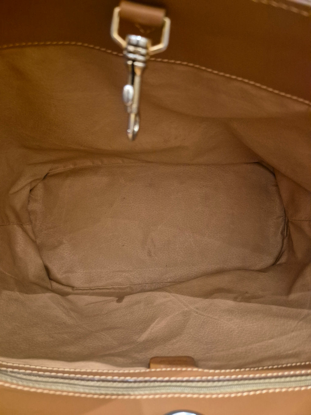 Celine Macadam Tote Tan