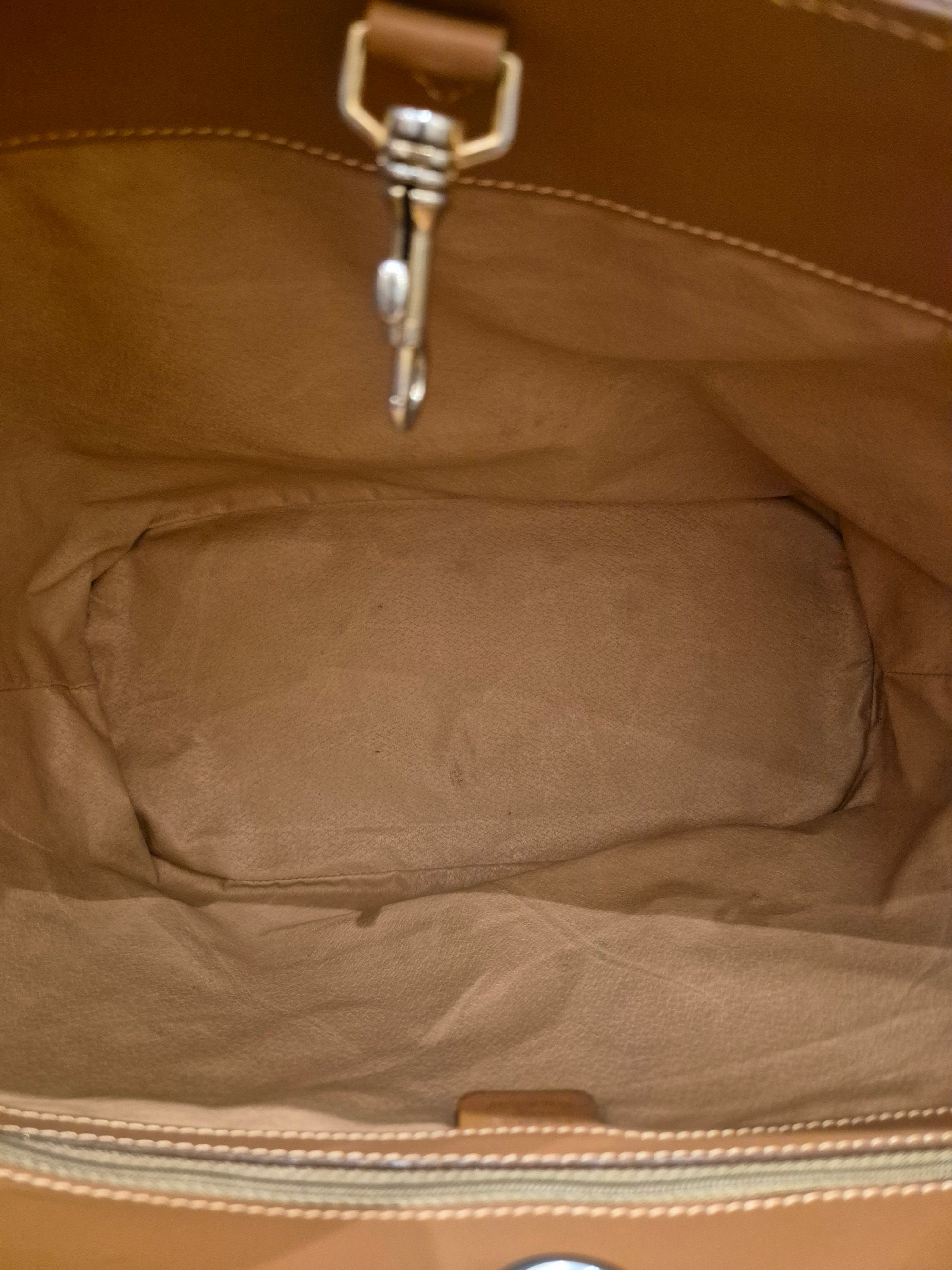 Celine Macadam Tote Tan