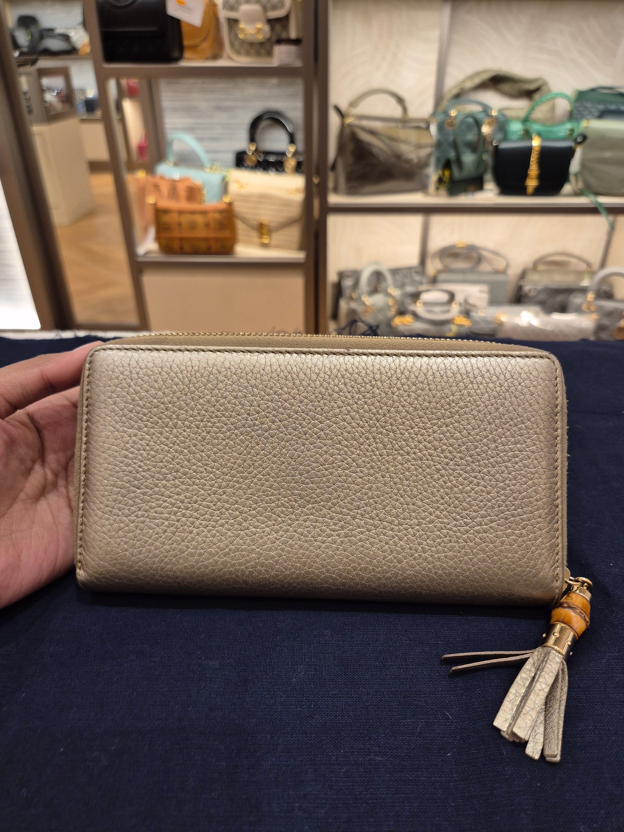 Gucci Zipper Long Wallet