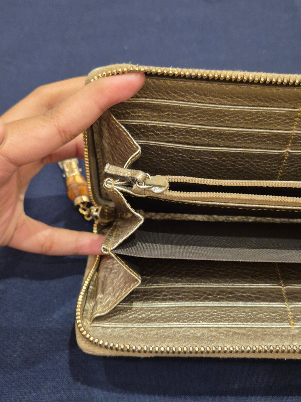Gucci Zipper Long Wallet