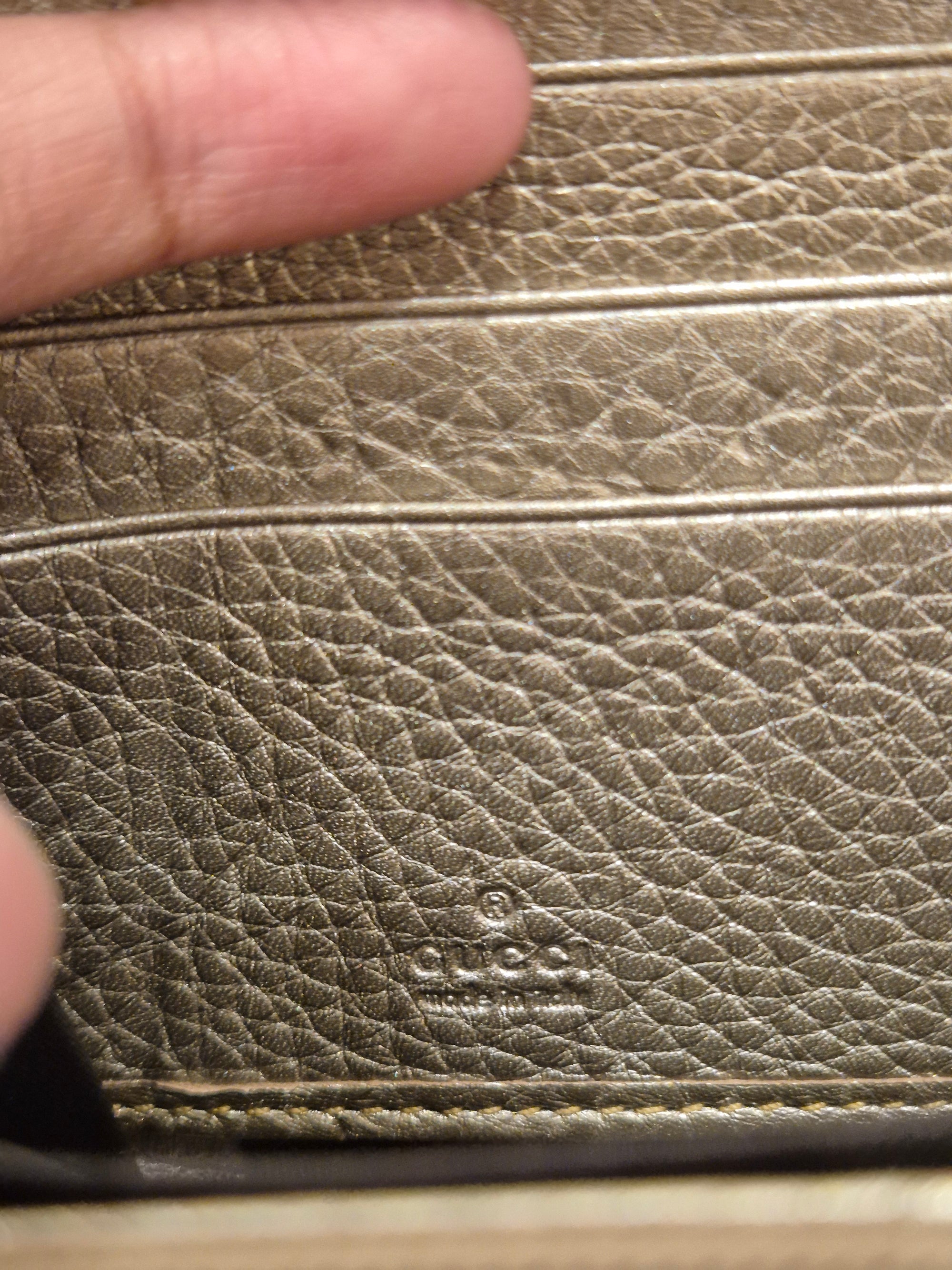 Gucci Zipper Long Wallet