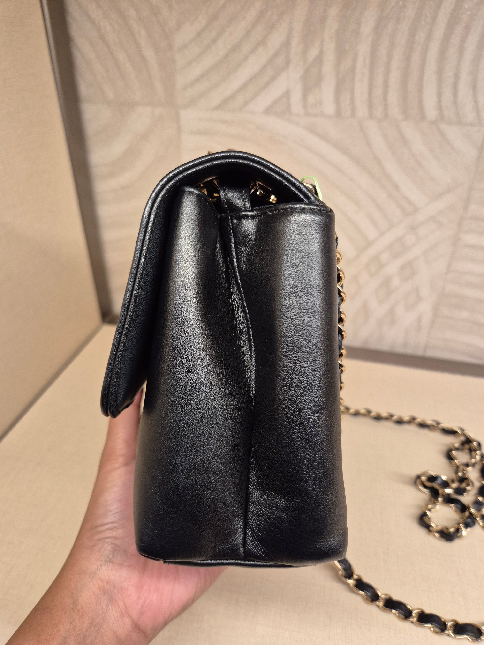 Chanel Flap Chevron Black