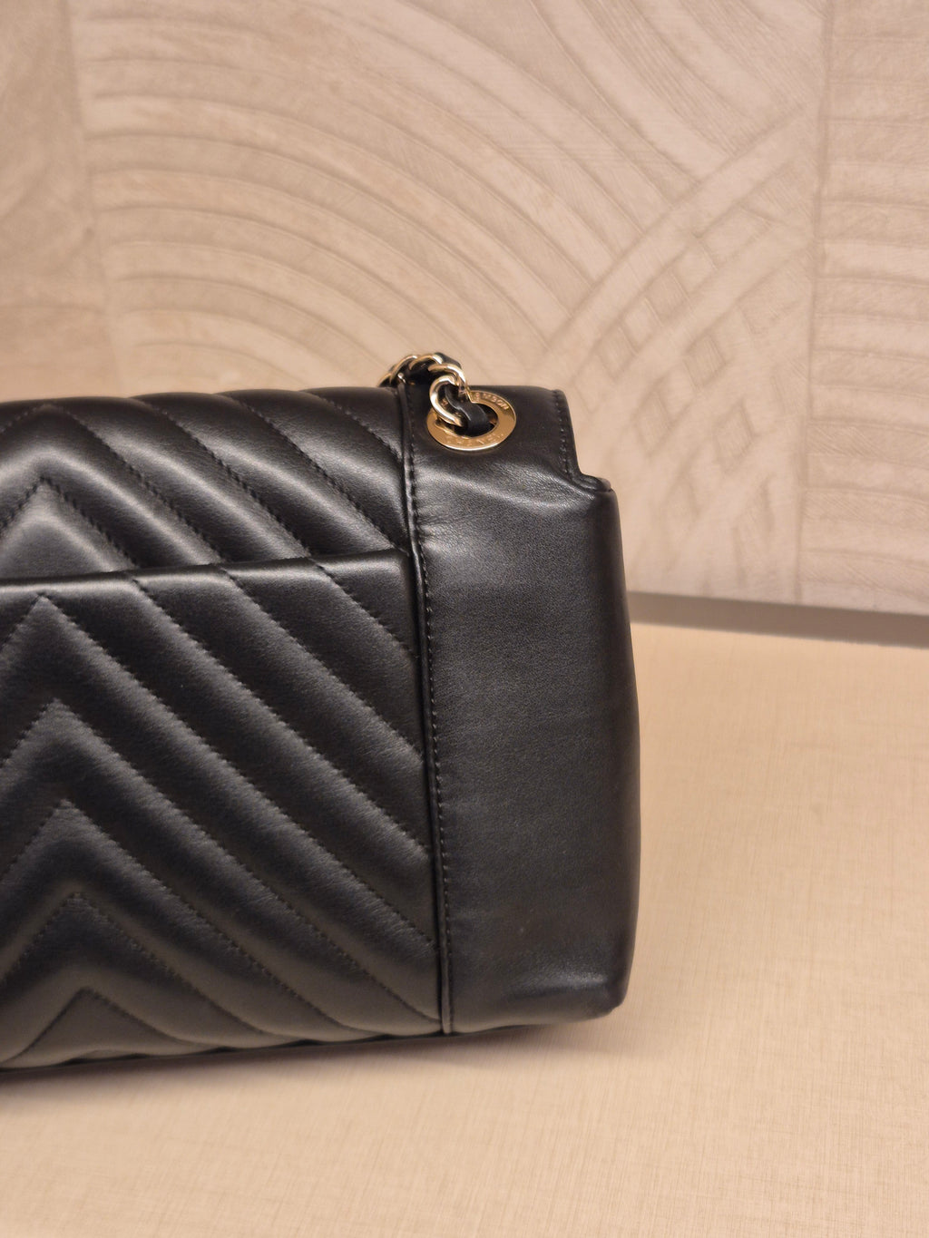 Chanel Flap Chevron Black