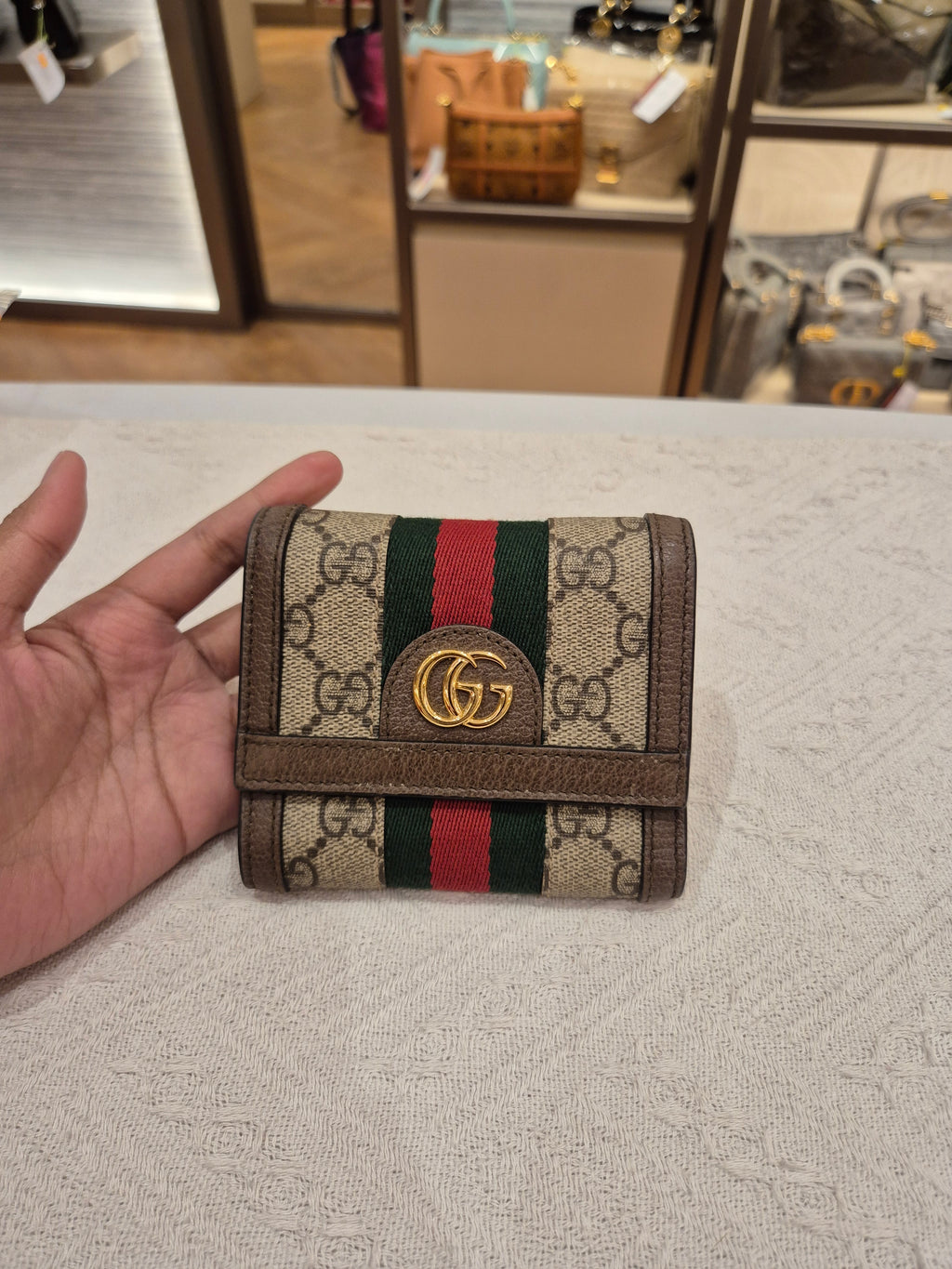 Gucci Ophida Wallet Monogram