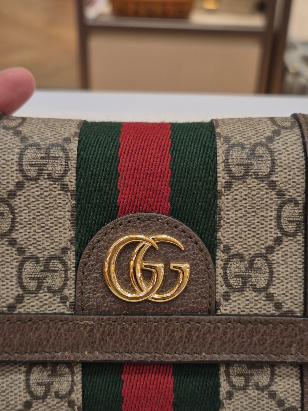 Gucci Ophida Wallet Monogram