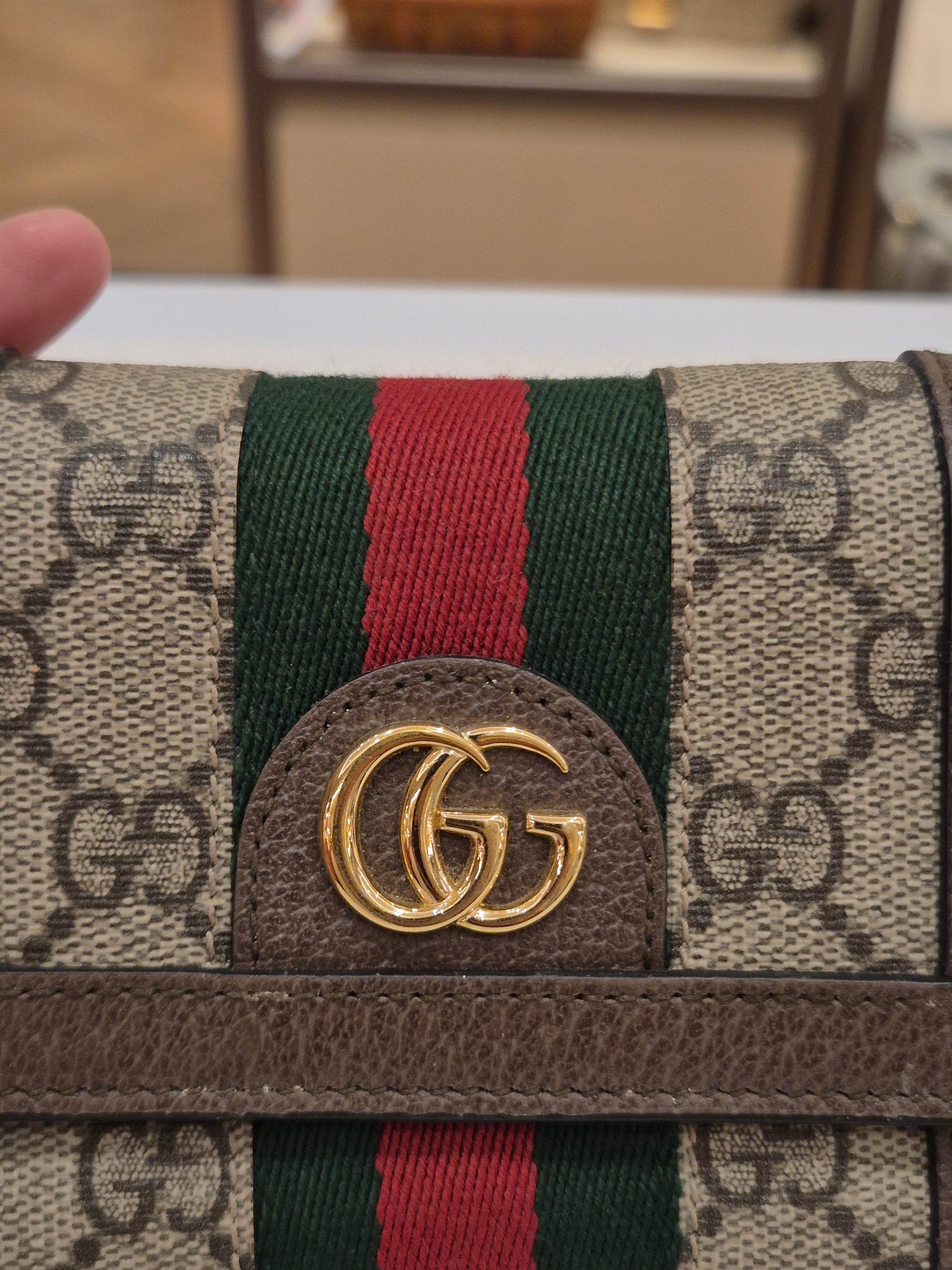 Gucci Ophida Wallet Monogram
