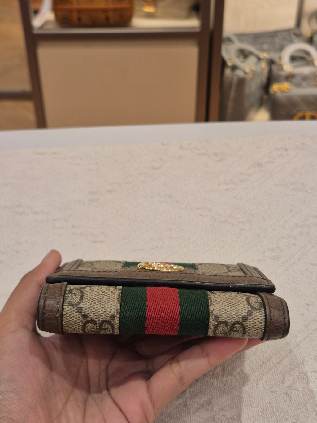 Gucci Ophida Wallet Monogram