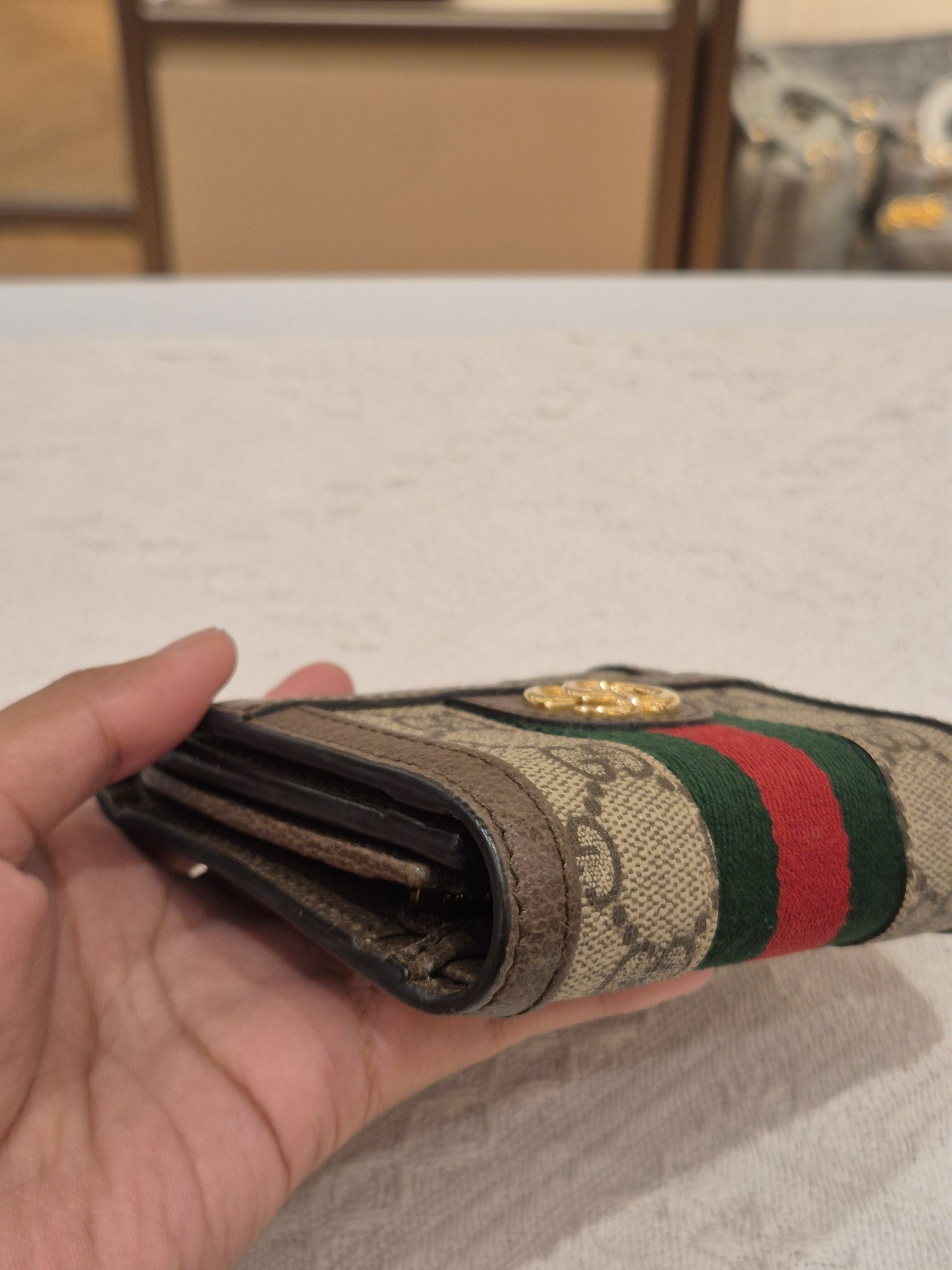 Gucci Ophida Wallet Monogram