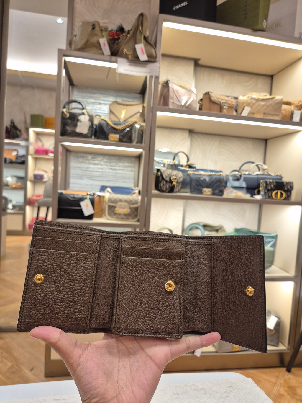 Gucci Ophida Wallet Monogram