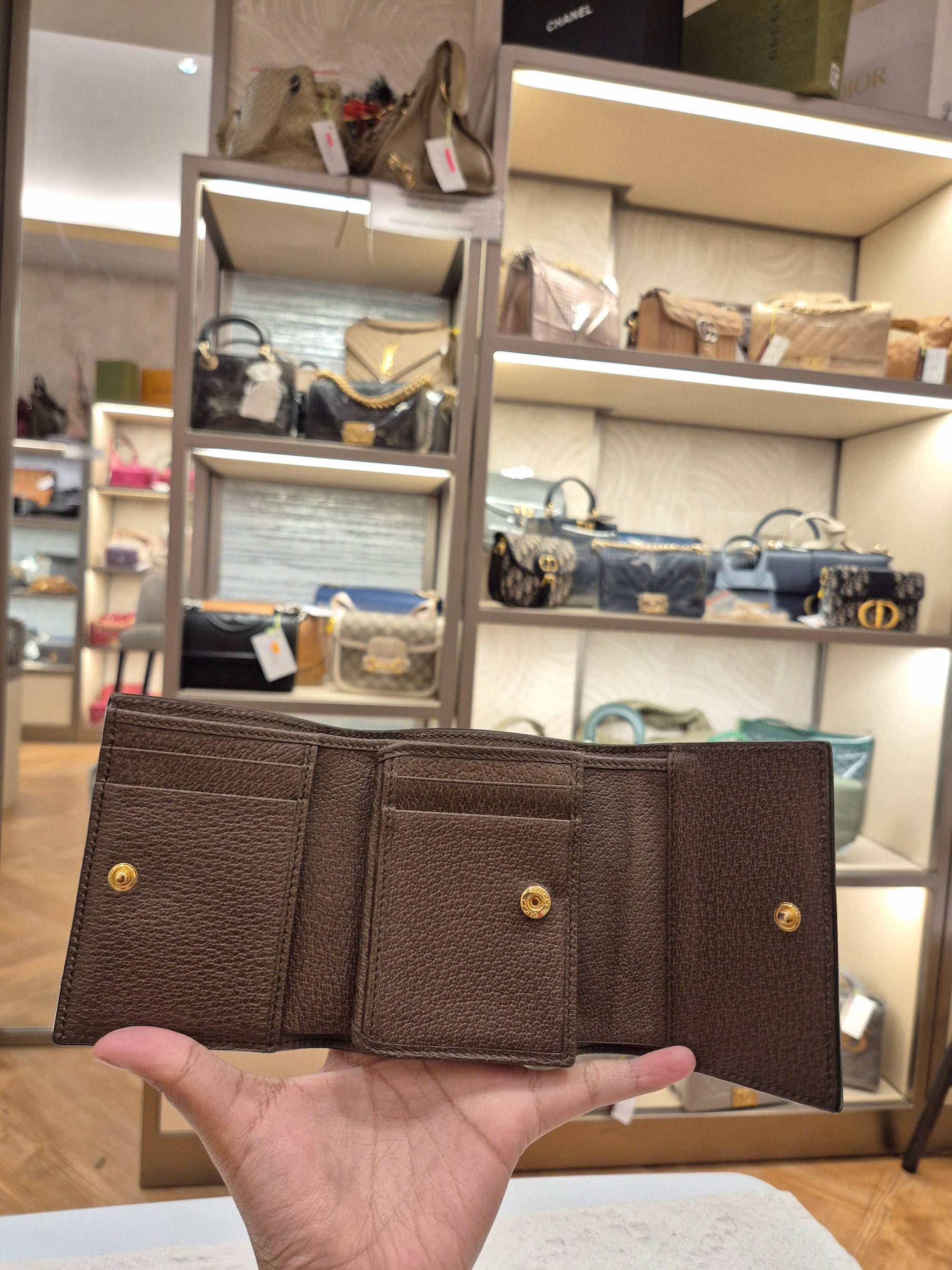 Gucci Ophida Wallet Monogram