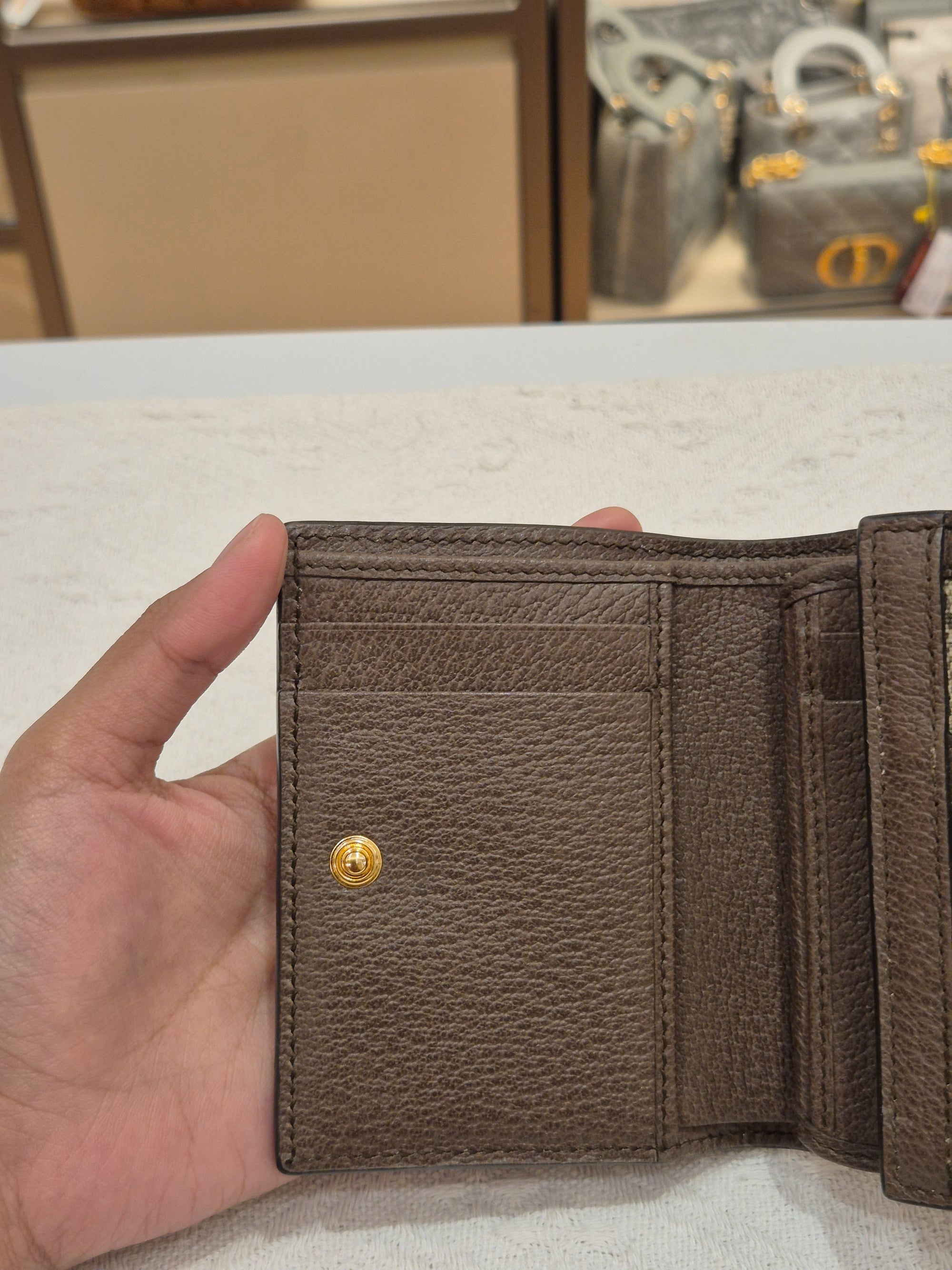 Gucci Ophida Wallet Monogram