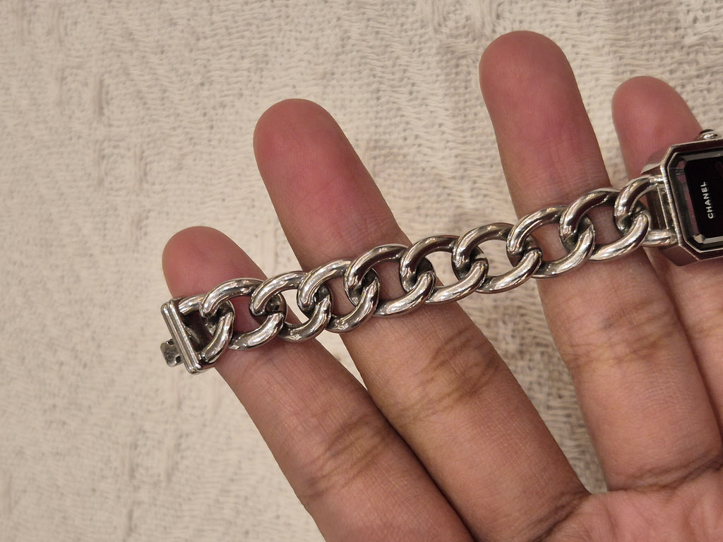 Chanel Premier Chain Silver Dial Black