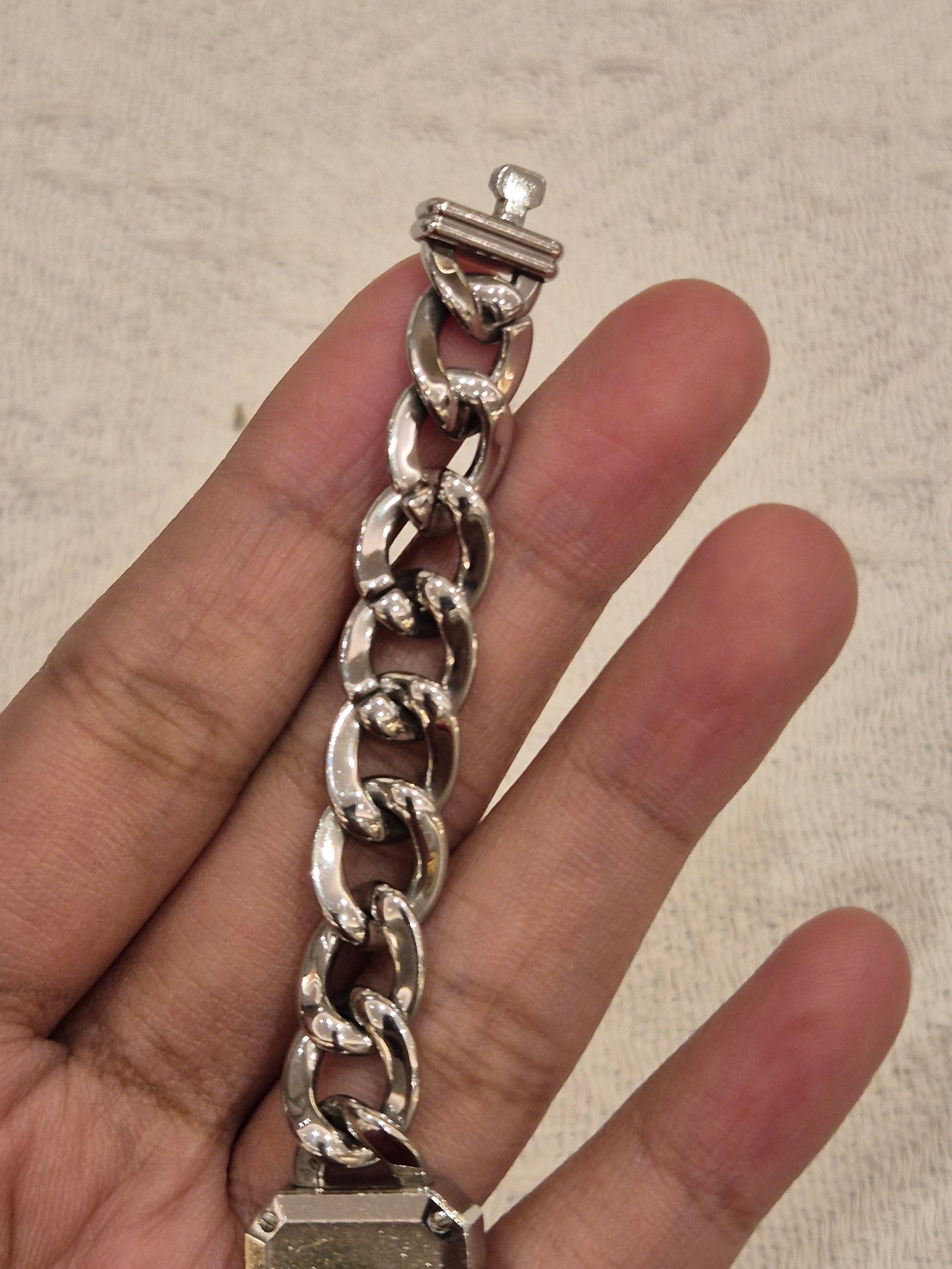 Chanel Premier Chain Silver Dial Black