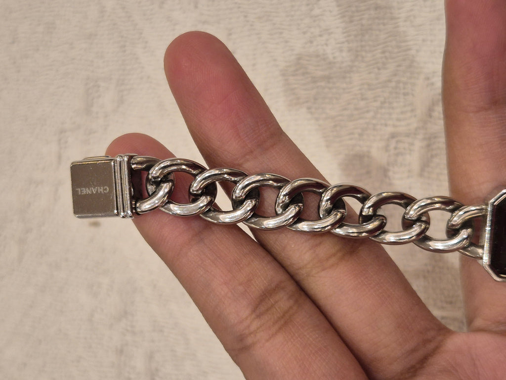 Chanel Premier Chain Silver Dial Black