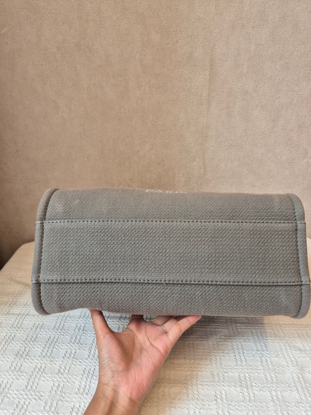 Chanel Deauville Tote Bag Grey