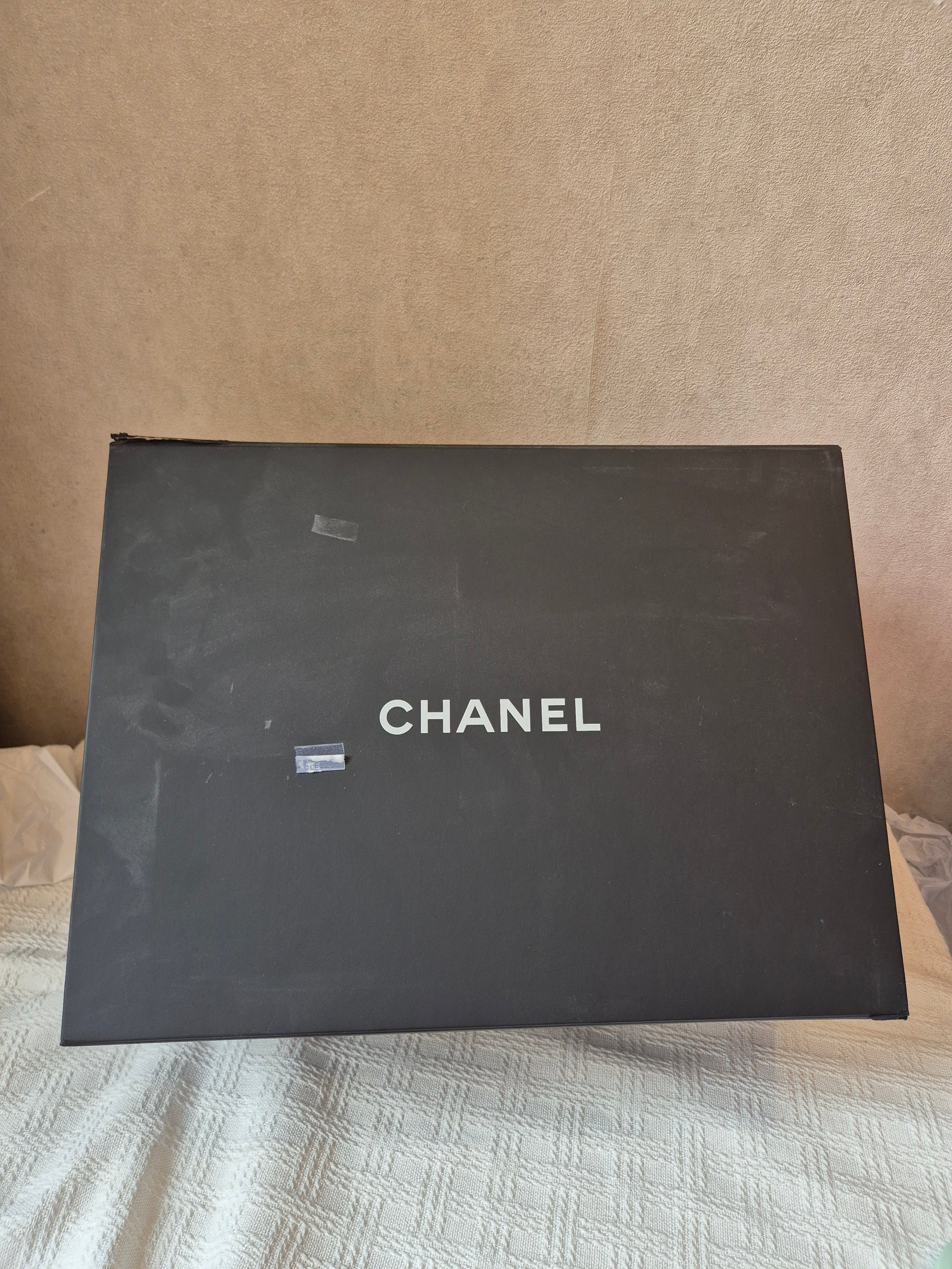 Chanel Deauville Tote Bag Grey