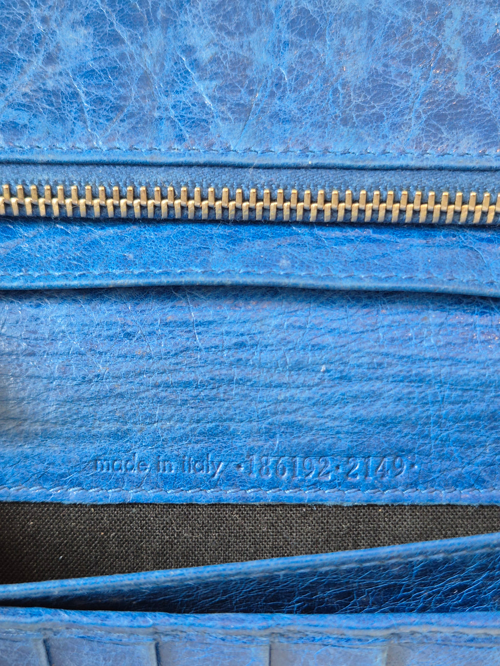 Balenciaga Zipper Long Wallet