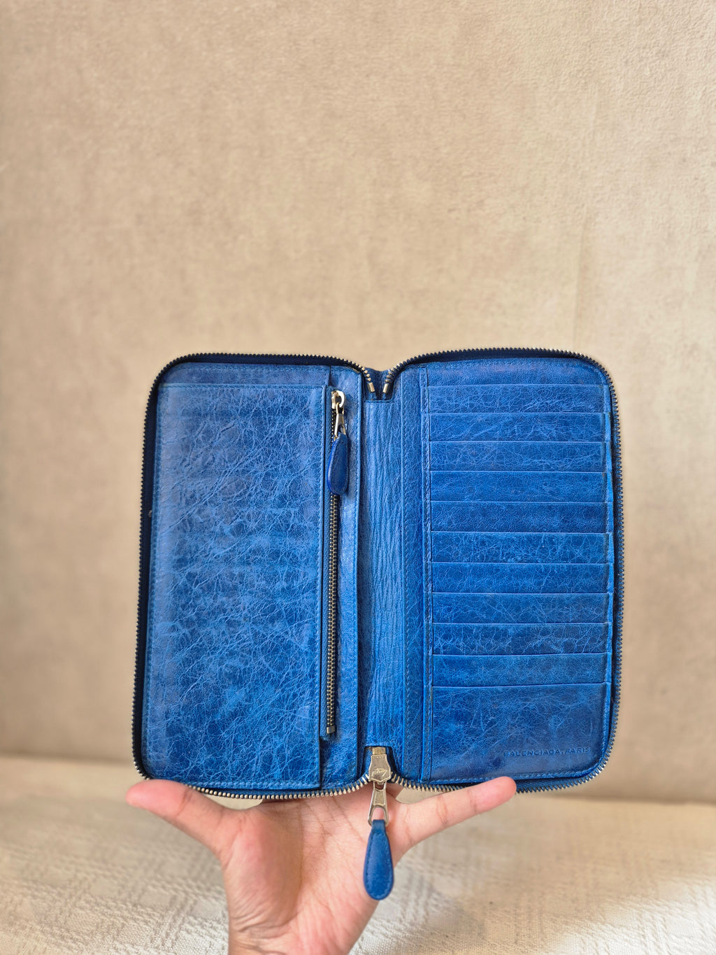 Balenciaga Zipper Long Wallet