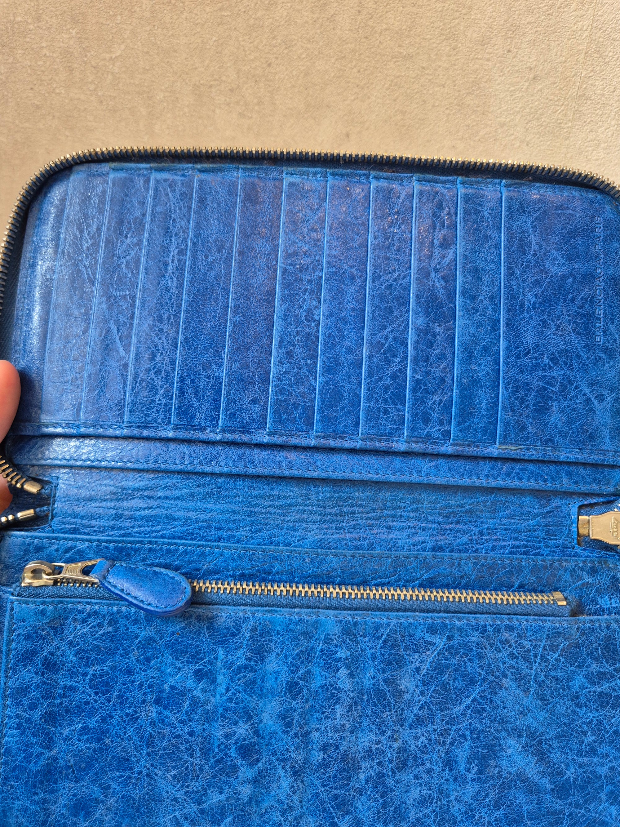 Balenciaga Zipper Long Wallet