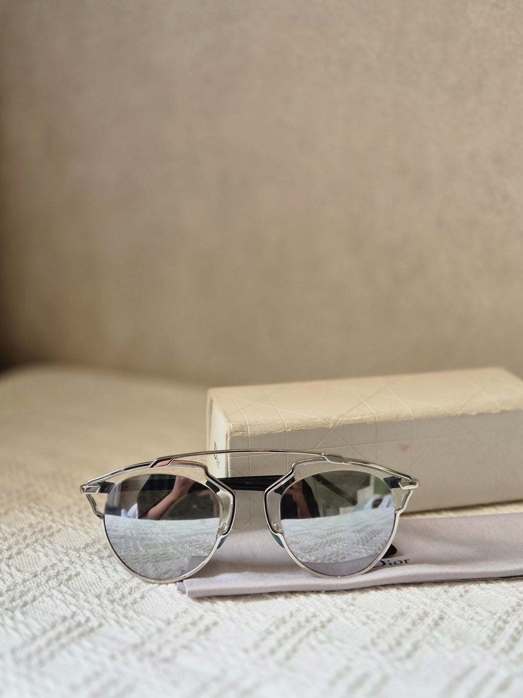 Dior So Real Sunglasses Silver