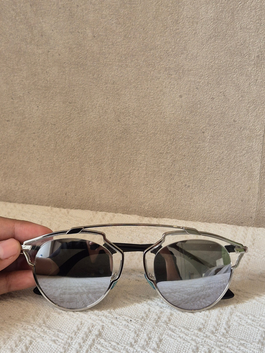 Dior So Real Sunglasses Silver