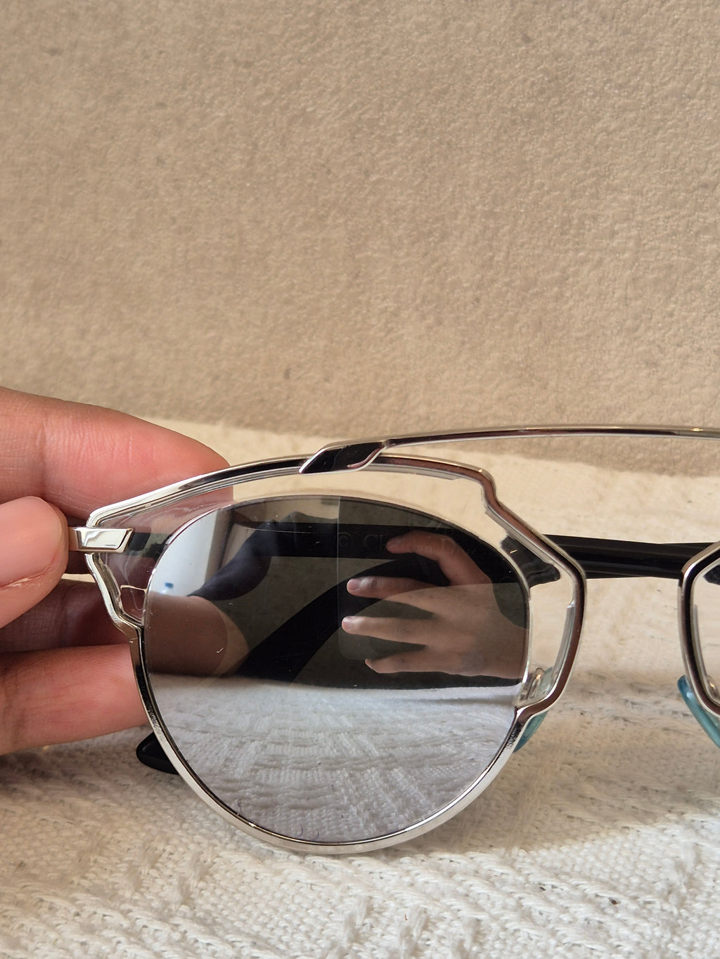 Dior So Real Sunglasses Silver