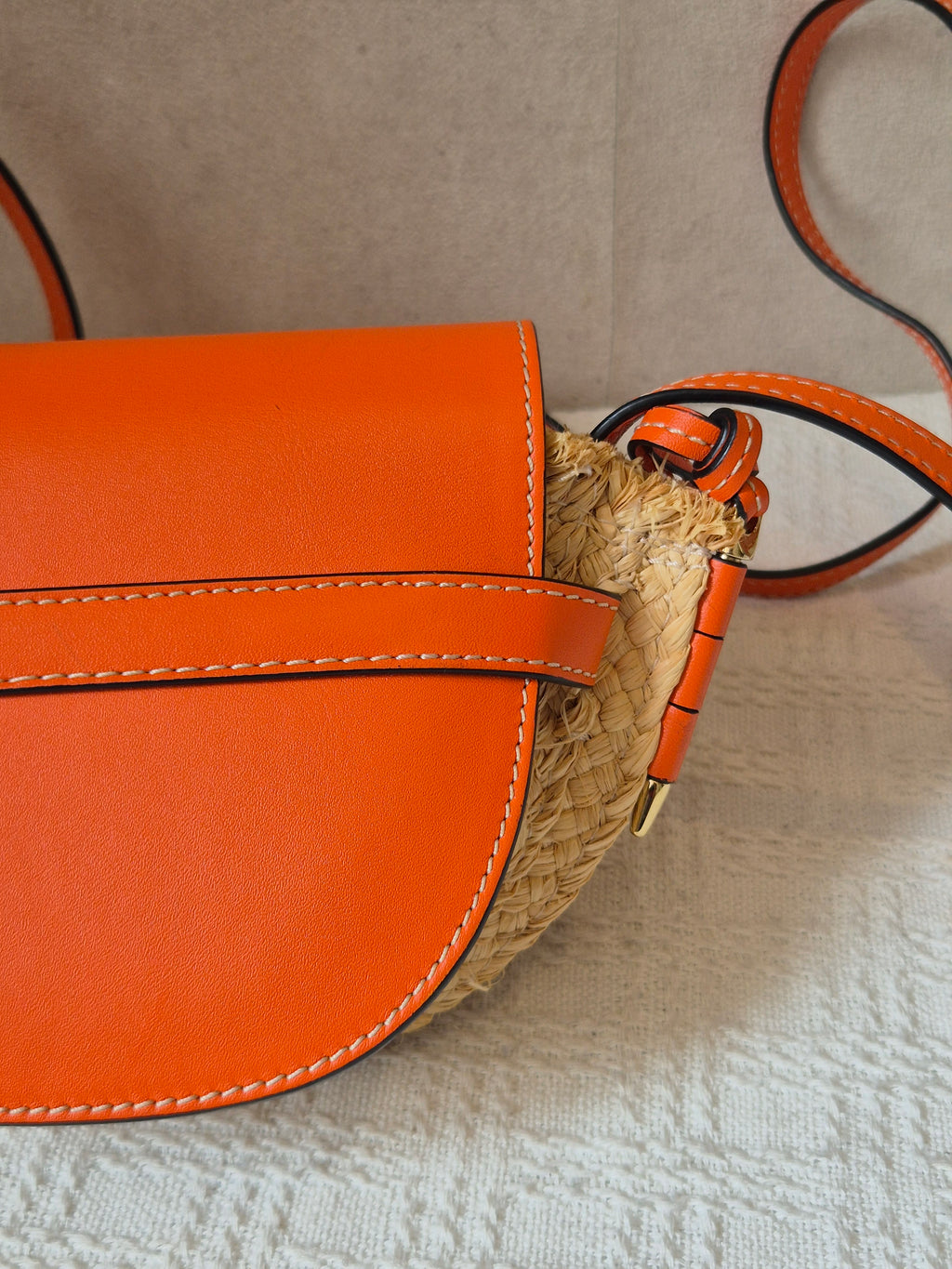 Loewe Mini Gate Rattan