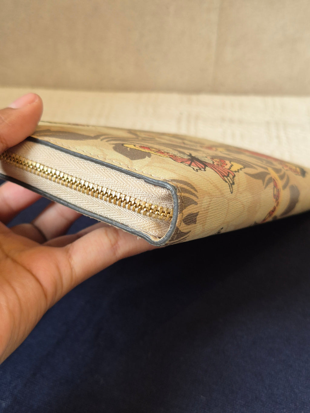 Furla Zipper Long Wallet Butterfly