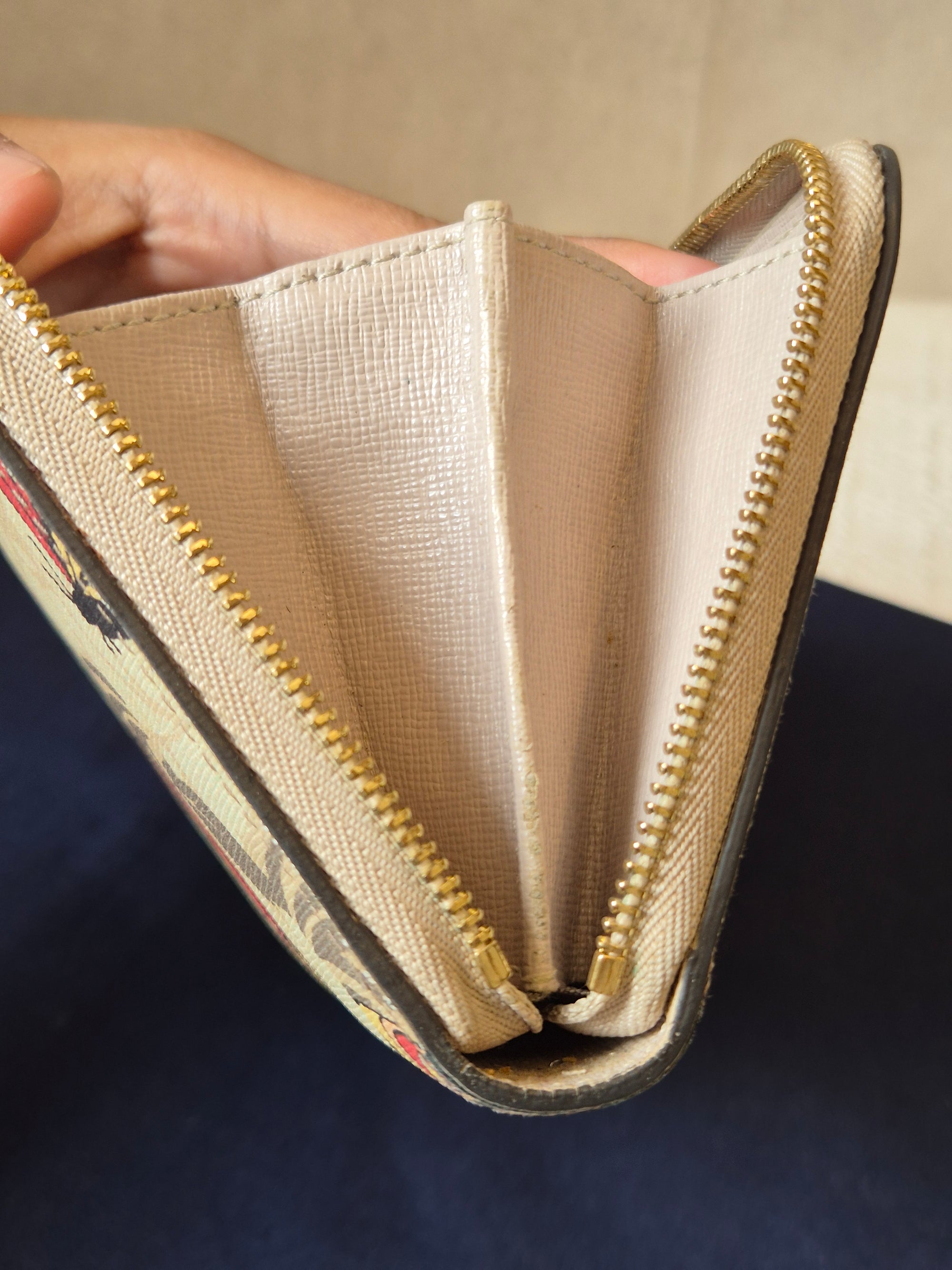 Furla Zipper Long Wallet Butterfly