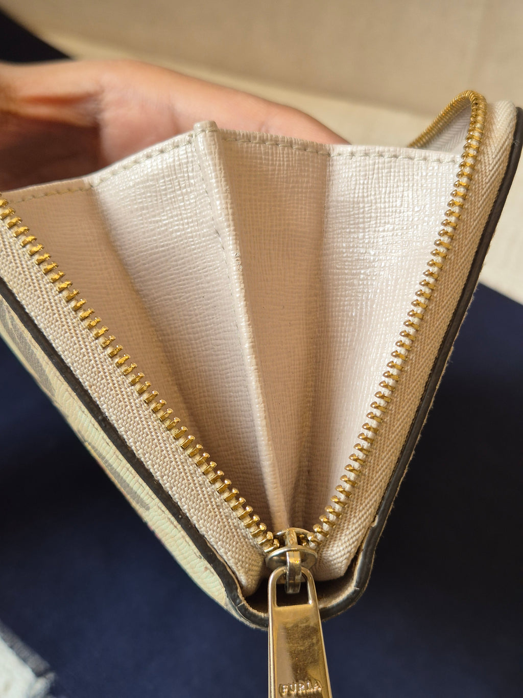Furla Zipper Long Wallet Butterfly