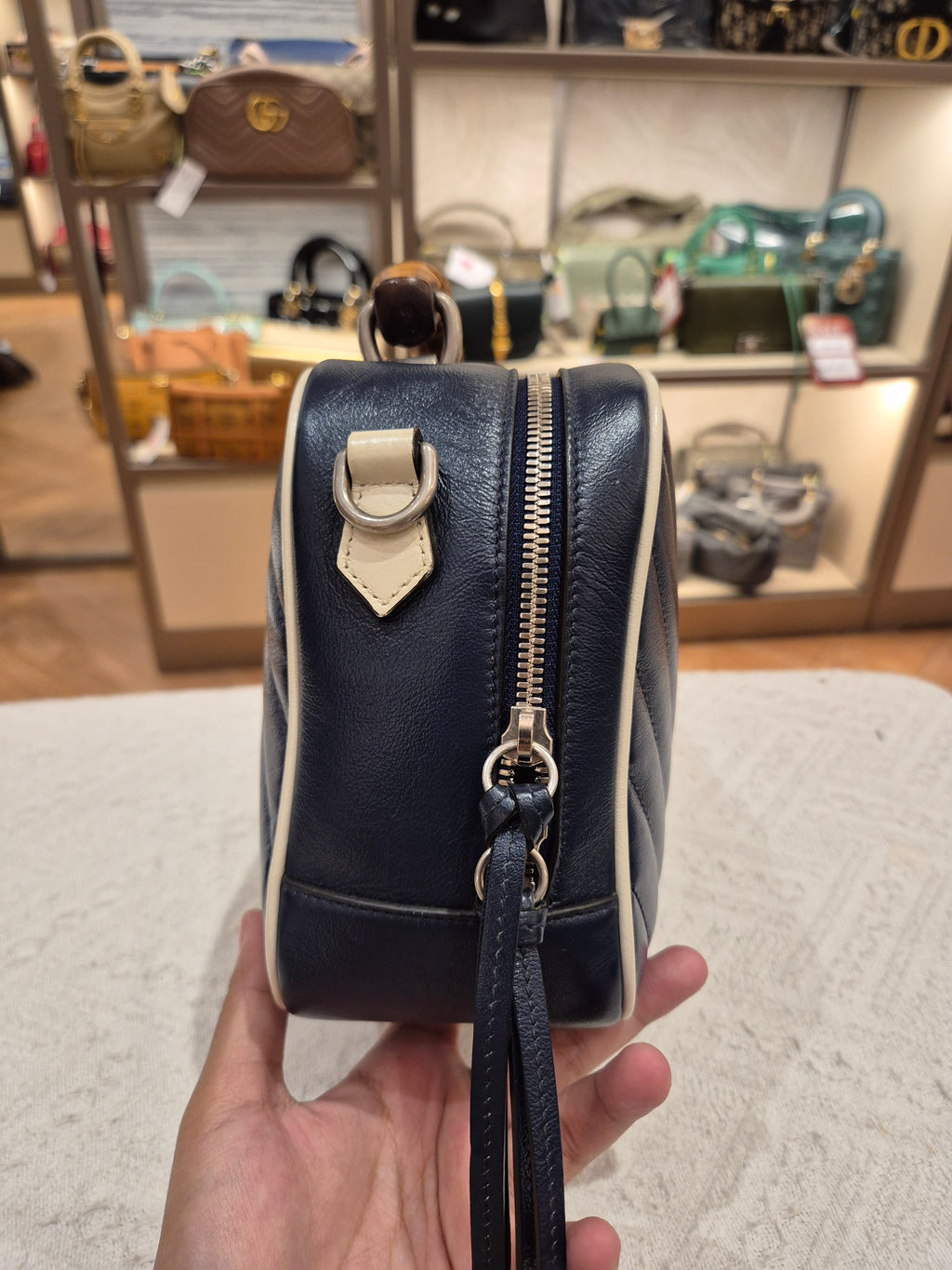 Gucci Marmont Bamboo Top Handle