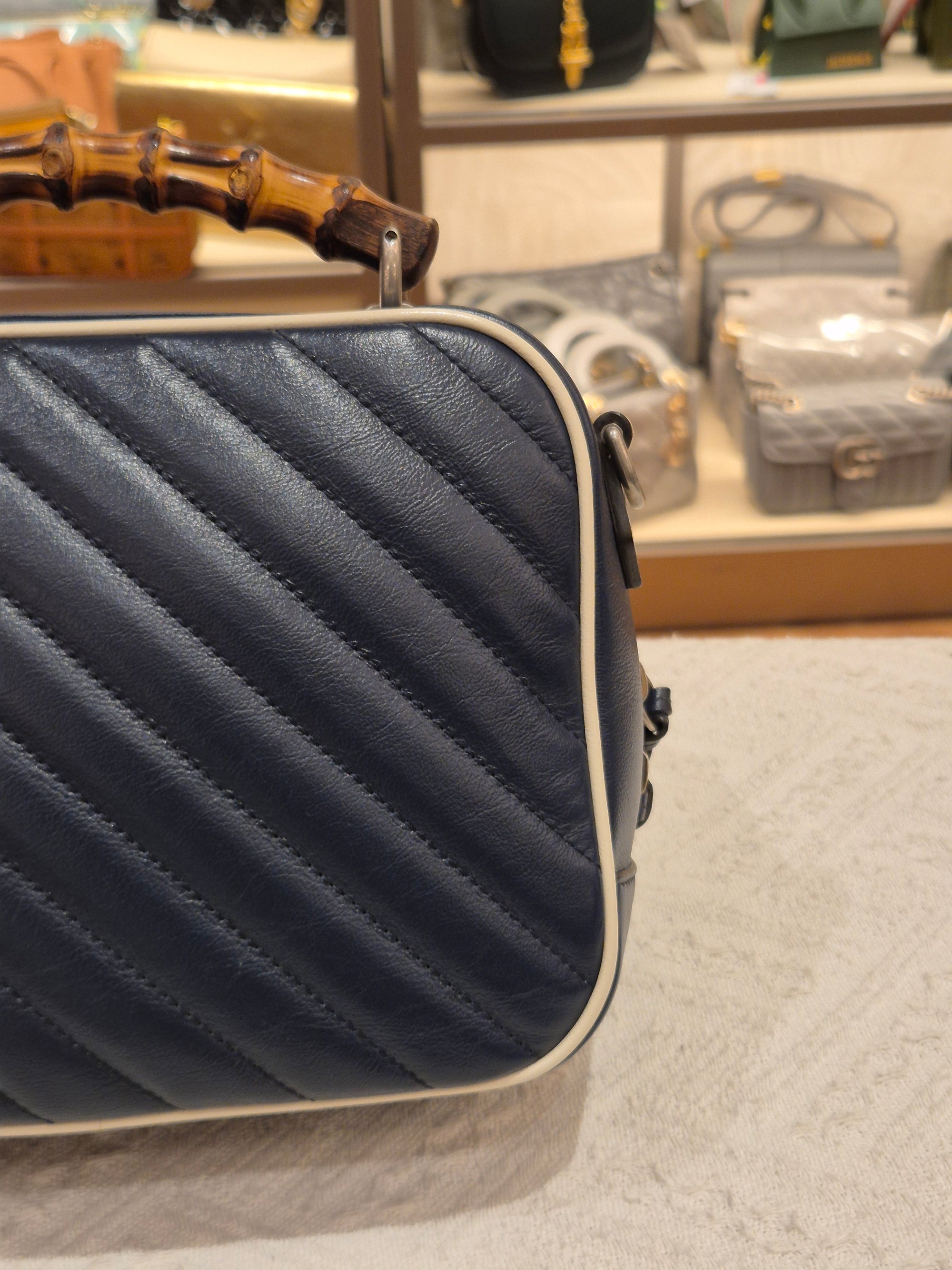 Gucci Marmont Bamboo Top Handle