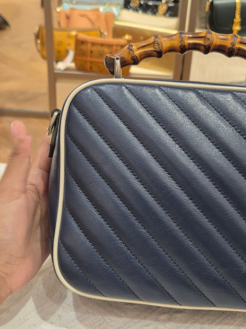 Gucci Marmont Bamboo Top Handle