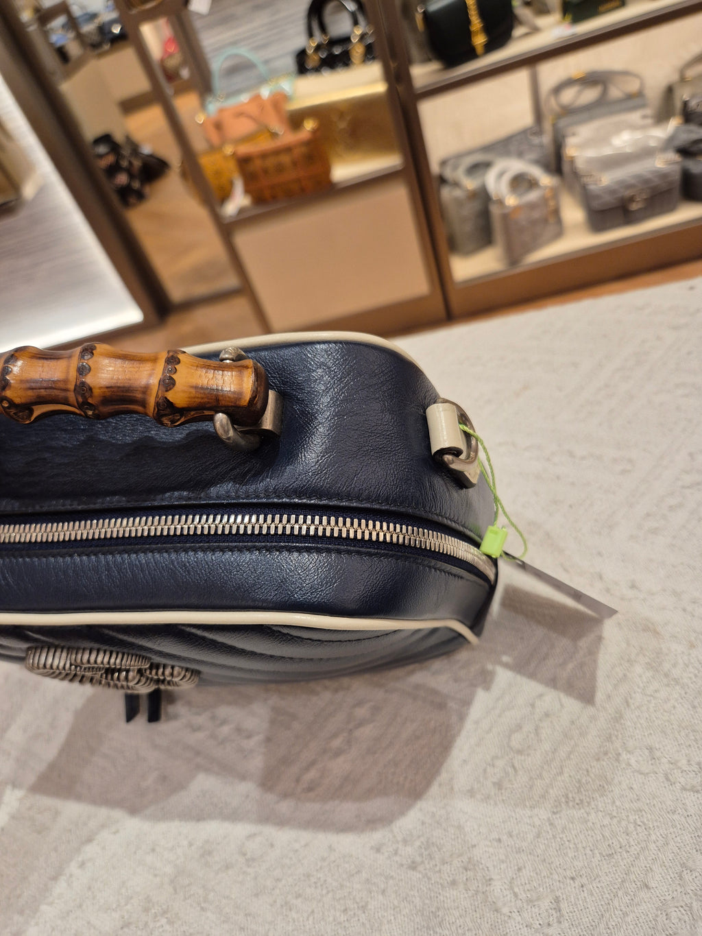Gucci Marmont Bamboo Top Handle