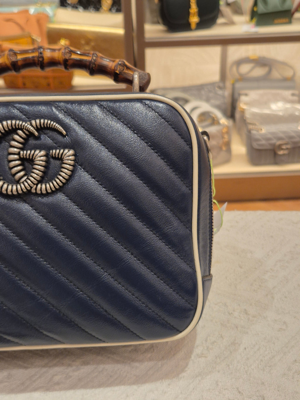 Gucci Marmont Bamboo Top Handle