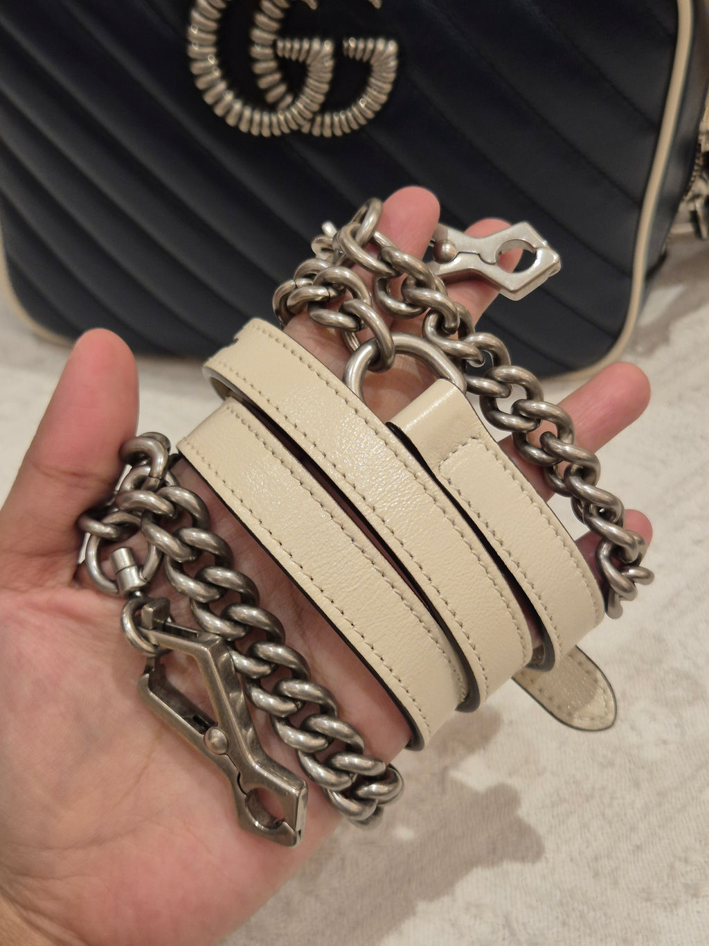 Gucci Marmont Bamboo Top Handle