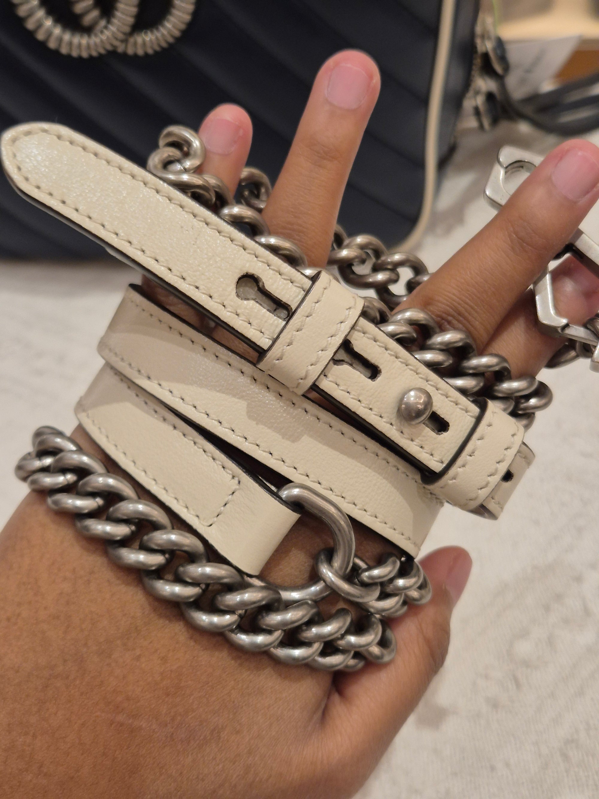 Gucci Marmont Bamboo Top Handle