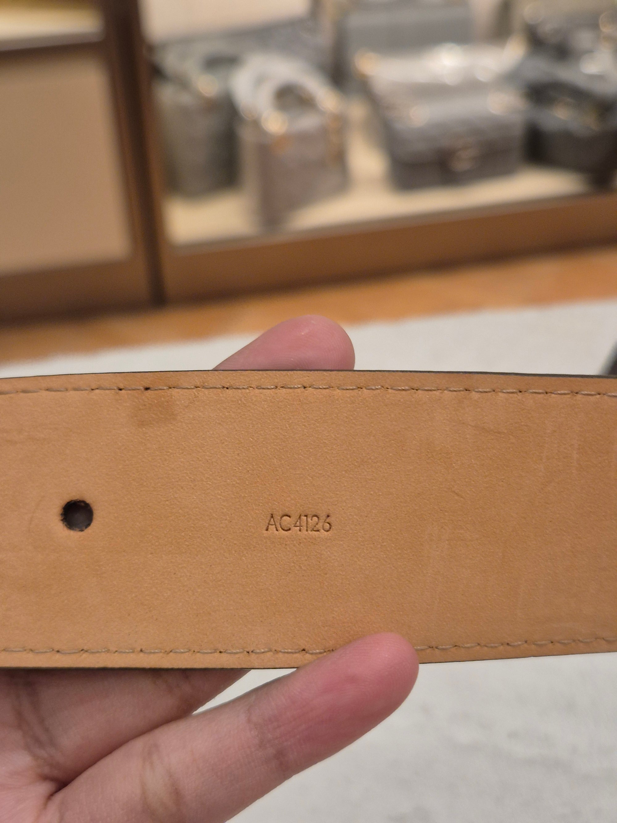 Louis Vuitton Belt Monogram