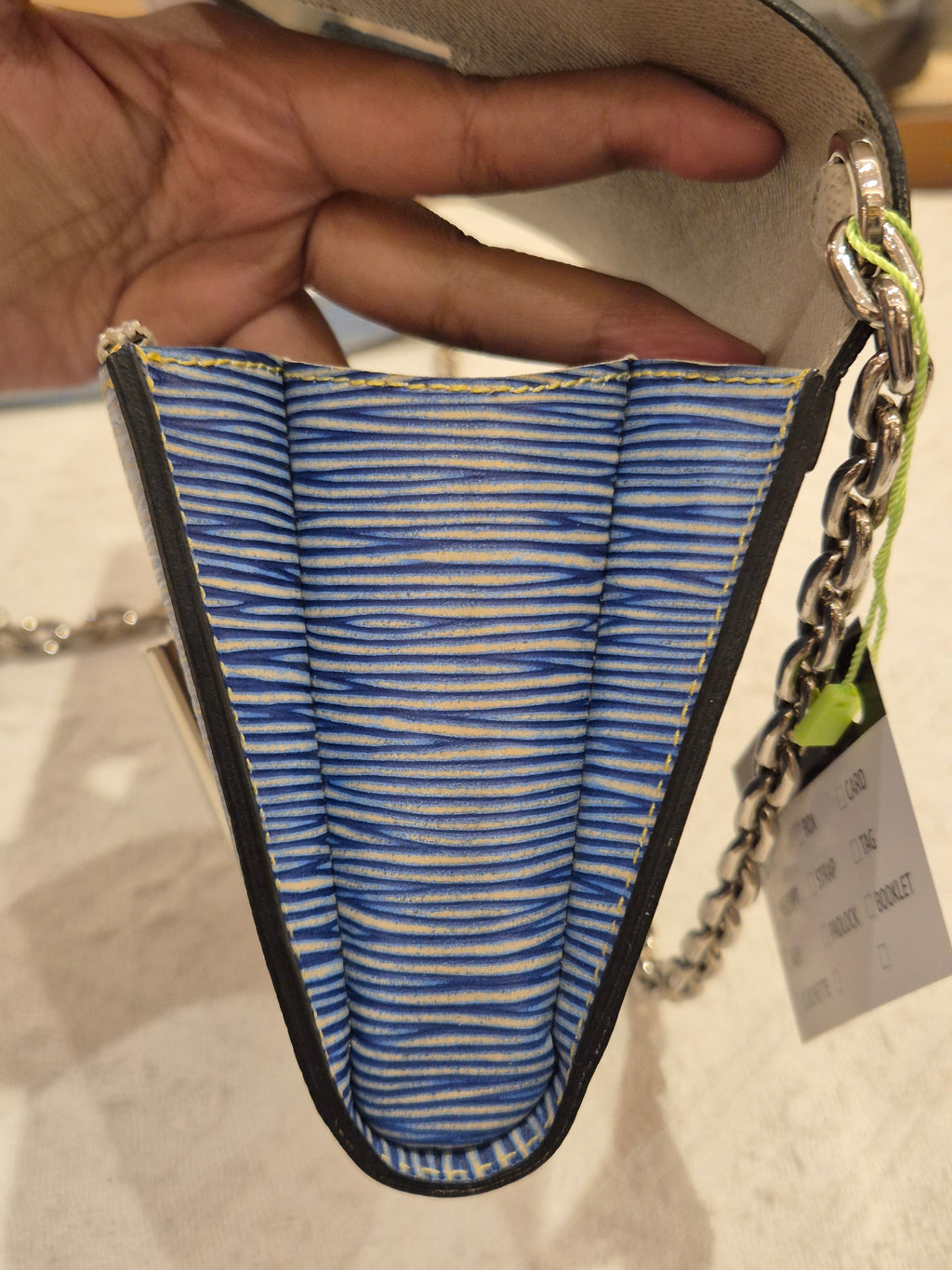 Louis Vuitton Twist Woc Epi Blue