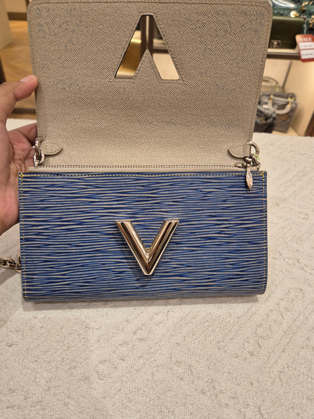 Louis Vuitton Twist Woc Epi Blue