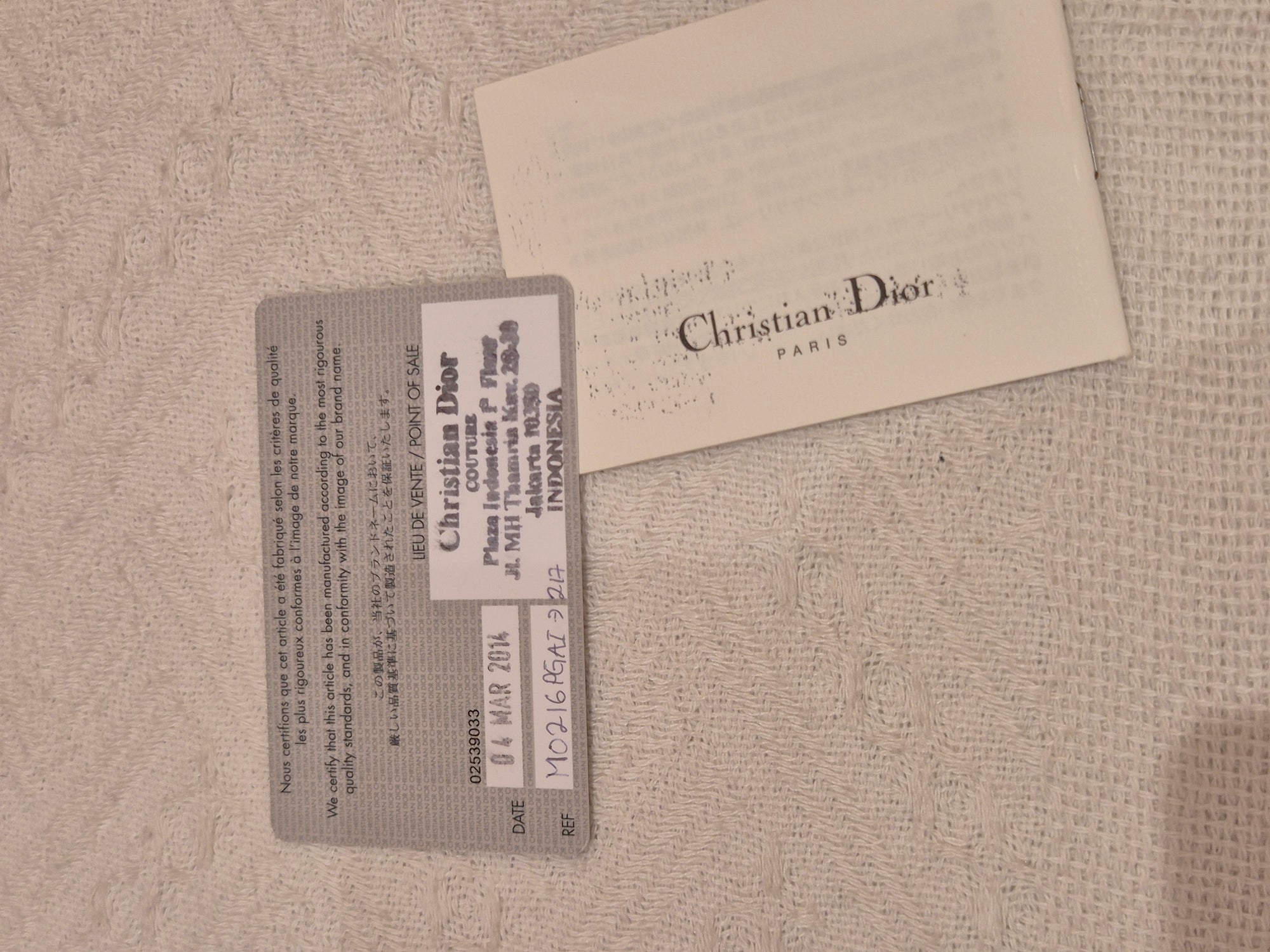 Dior Cannage Medium