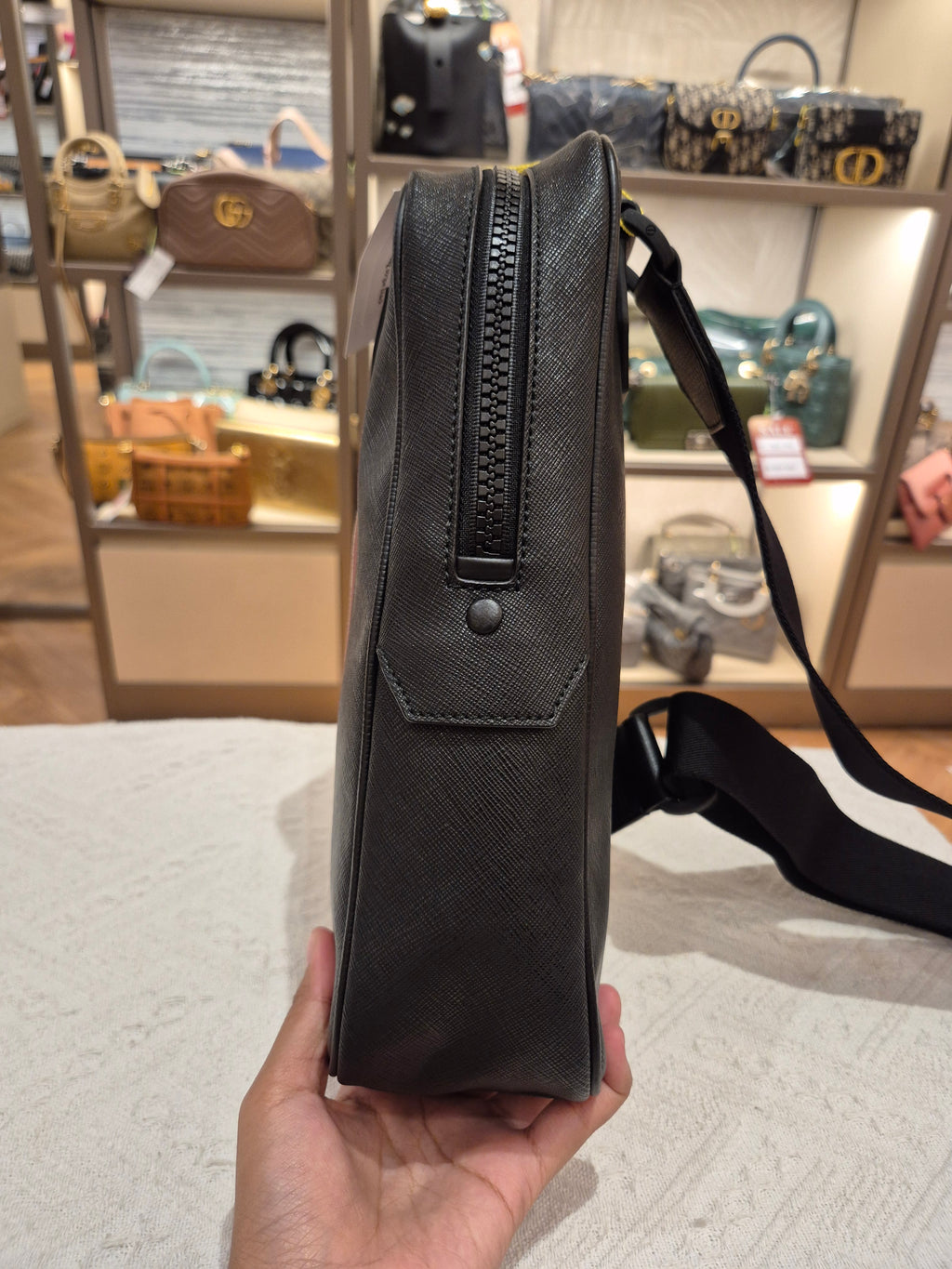 Bally Bumbag Stripe