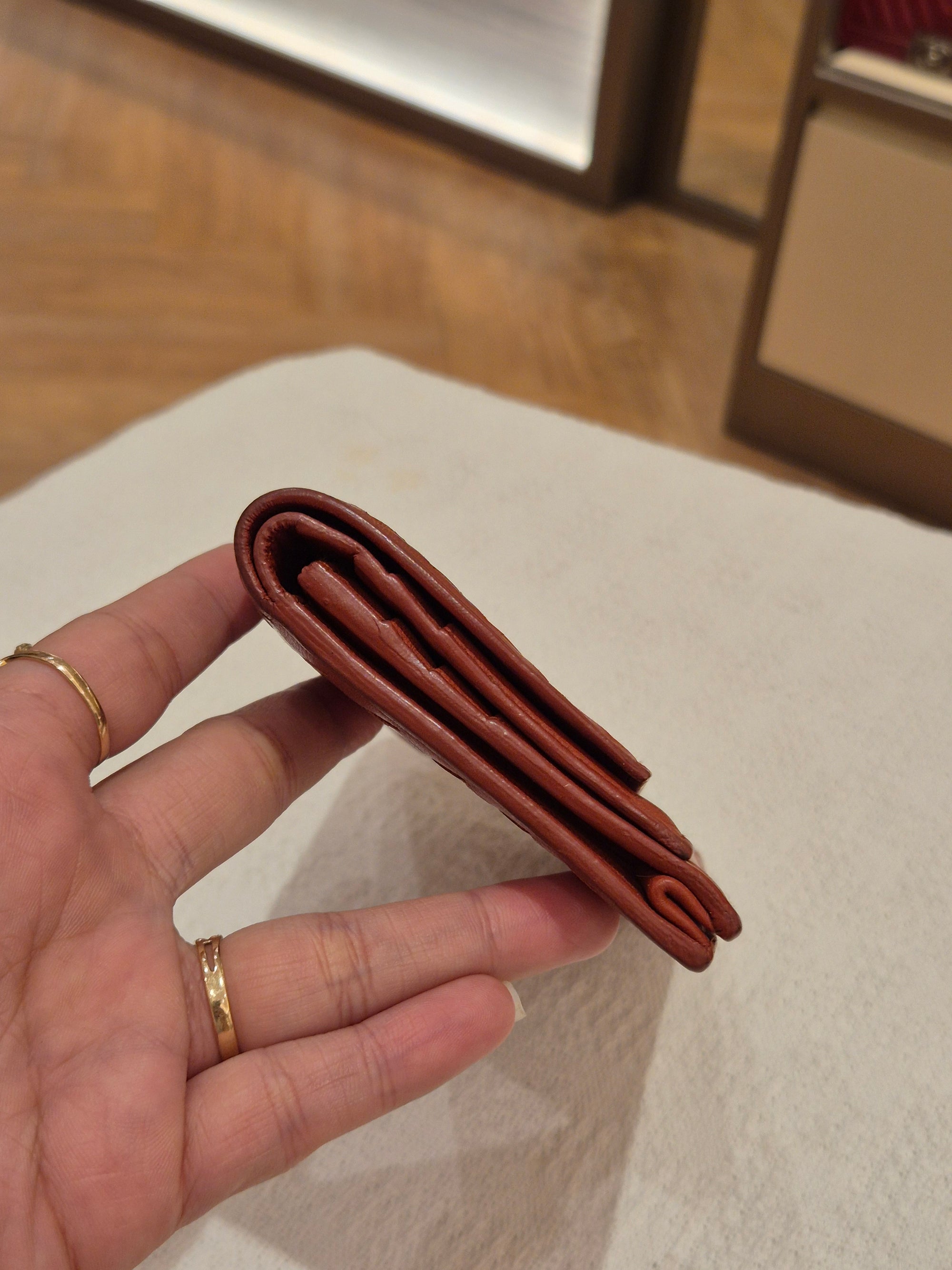 Bottega Veneta Long Wallet Interciato